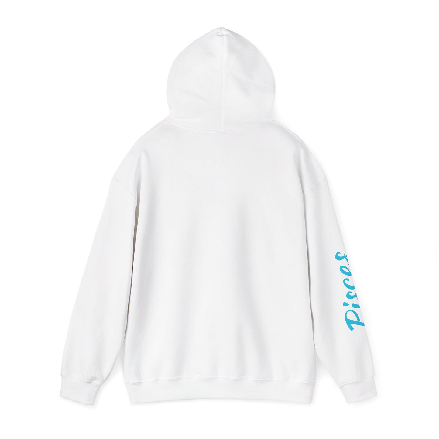 Pisces Zodiac Hoodie – Hand-Drawn Celestial Design (Non-AI) Uiniversal