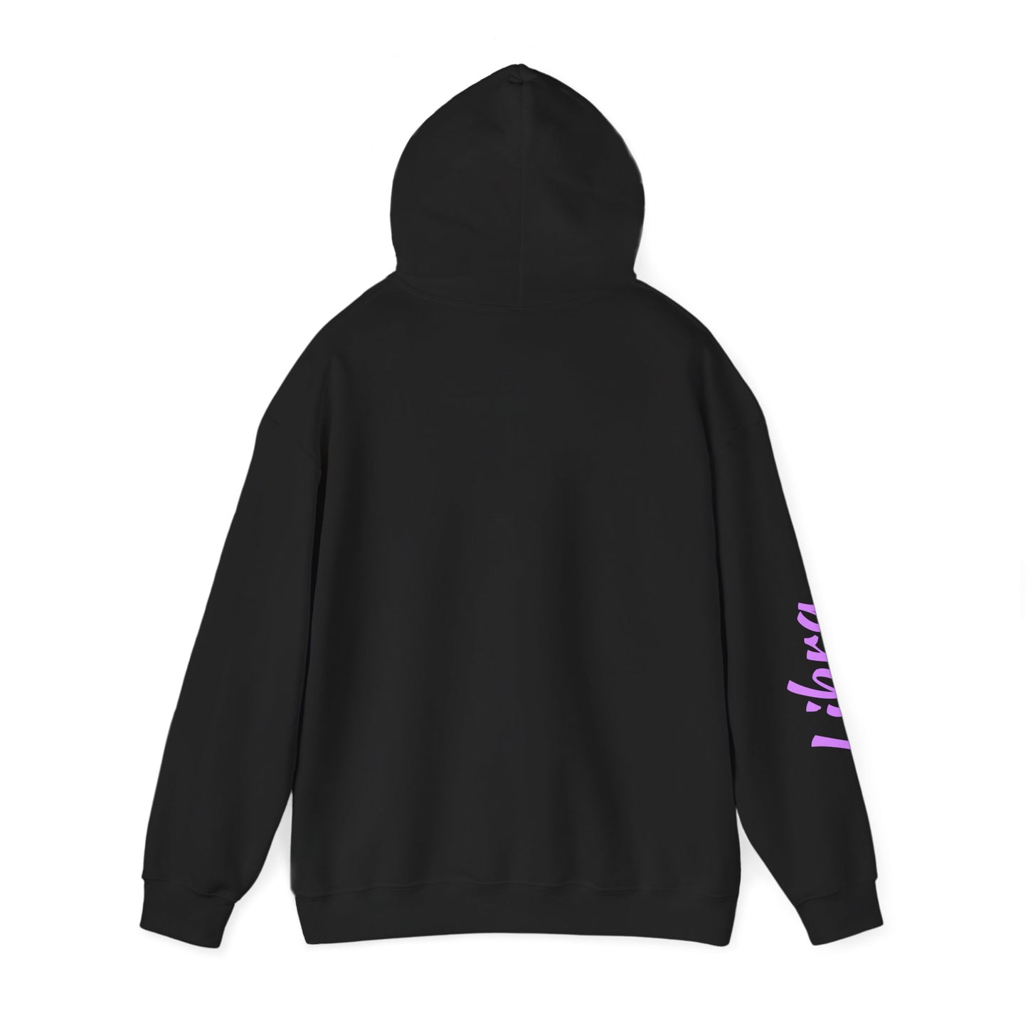 Libra Zodiac Hoodie – Hand-Drawn Celestial Design (Non-AI) Universal