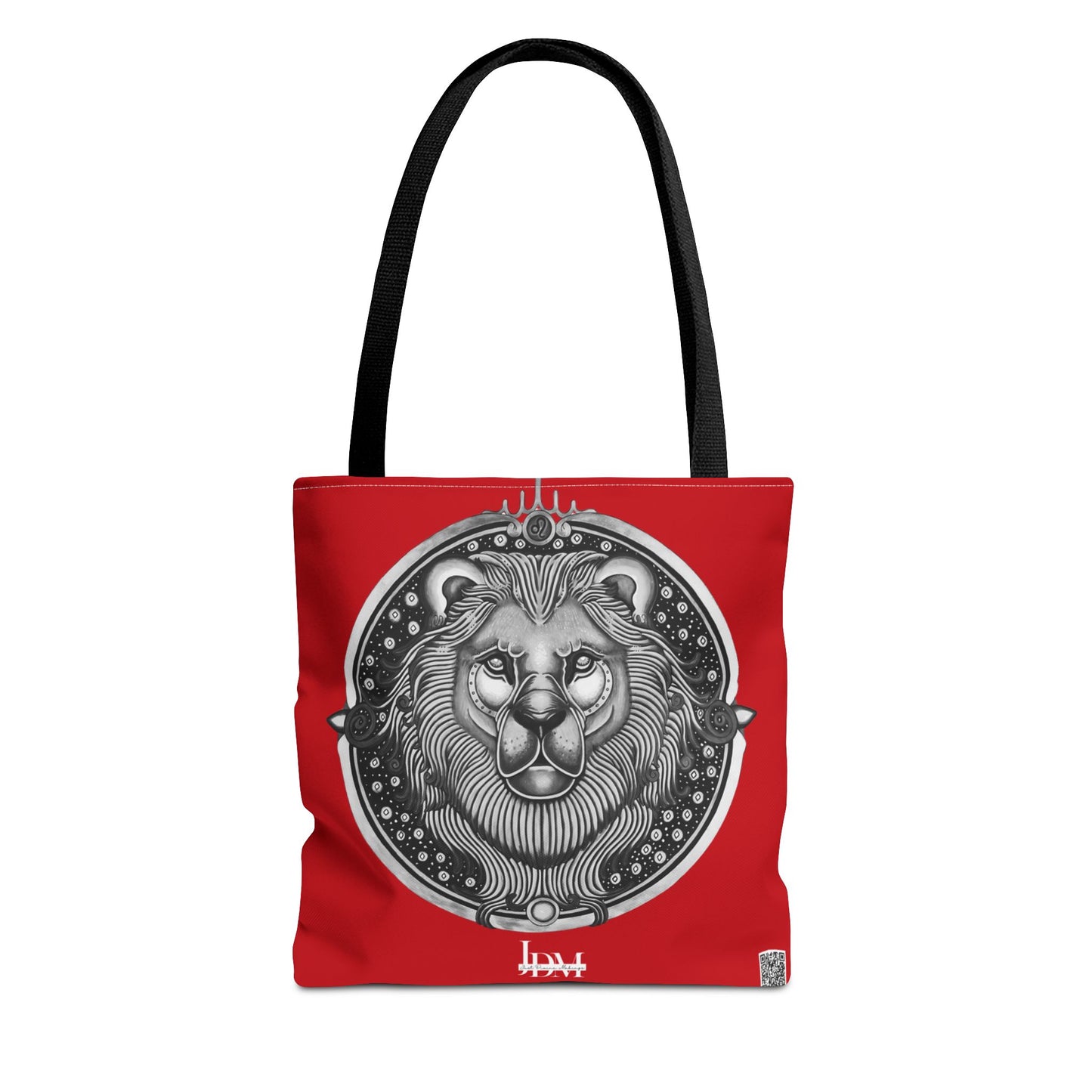 Leo Zodiac Tote Bag - Hand-Drawn Celestial Design (Non-AI) Universal