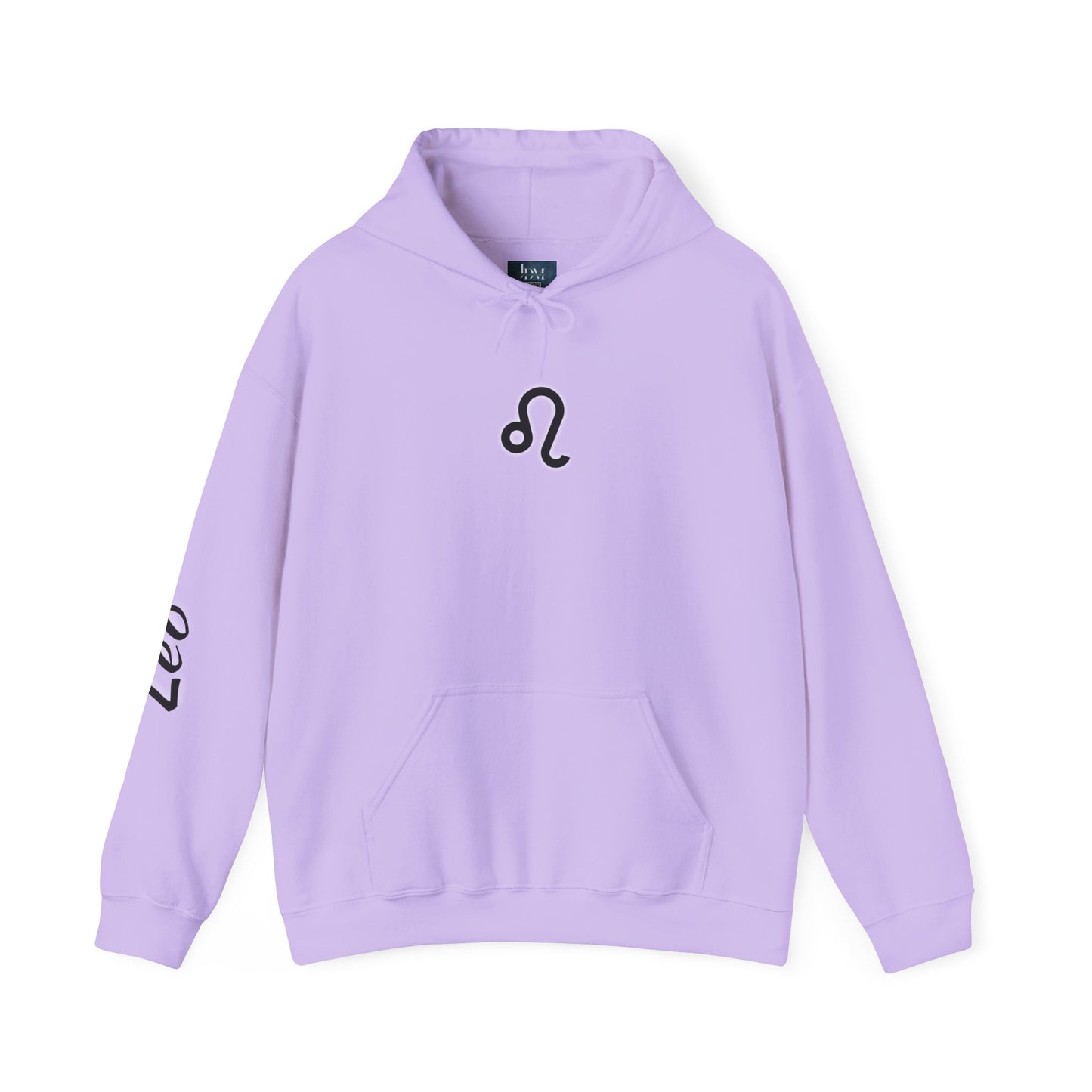 Leo Zodiac Hoodie – Hand-Drawn Celestial Design (Non-AI)