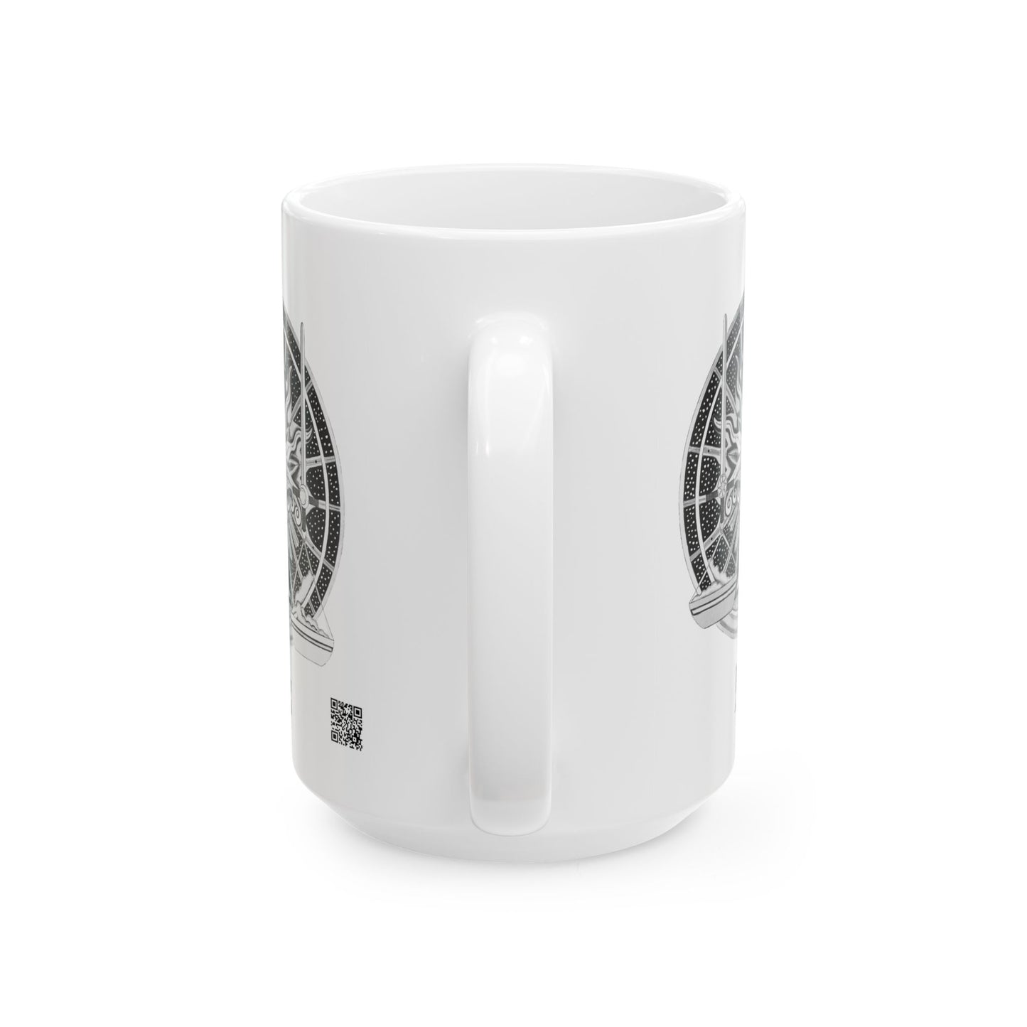 Libra Zodiac Mug – Hand-Drawn Celestial Design (Non-AI) Universal