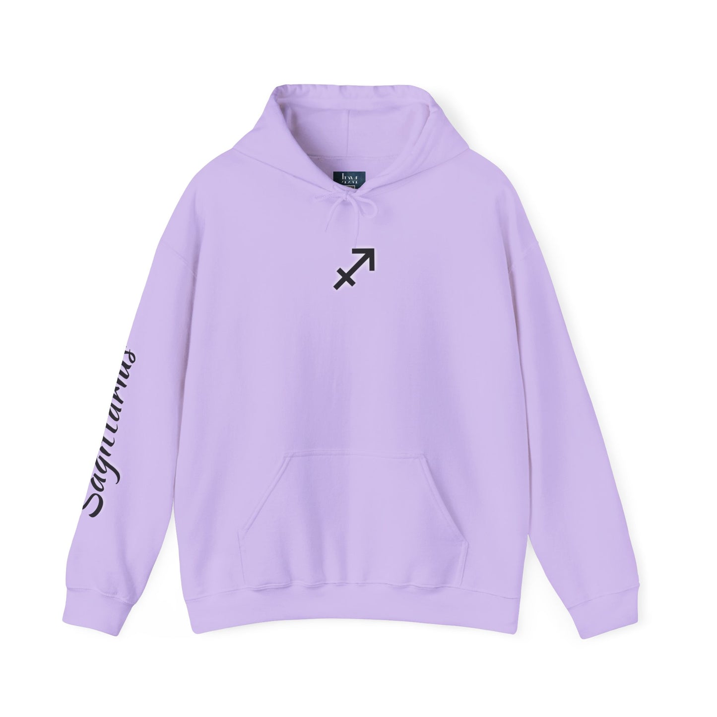Sagittarius Zodiac Hoodie – Hand-Drawn Celestial Design (Non-AI)