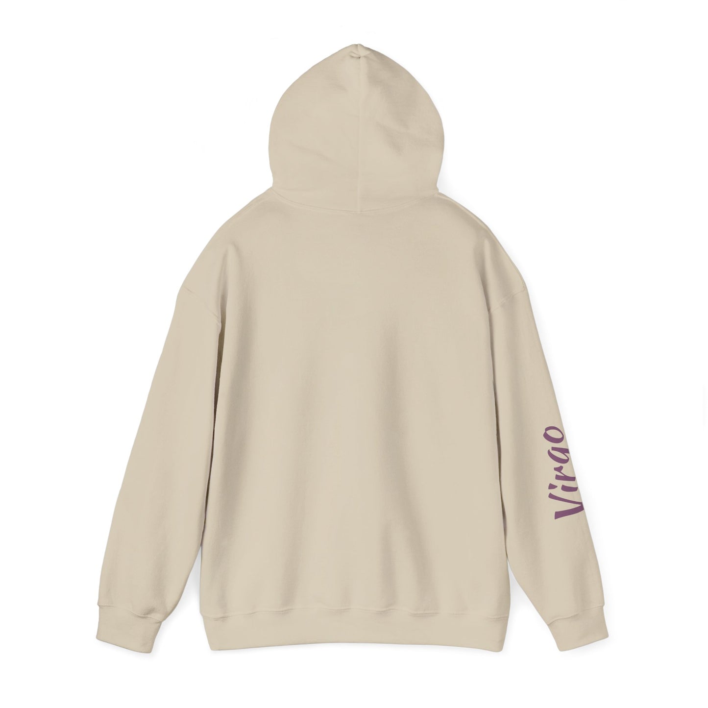 Virgo Zodiac Hoodie – Hand-Drawn Celestial Design (Non-AI) Universal