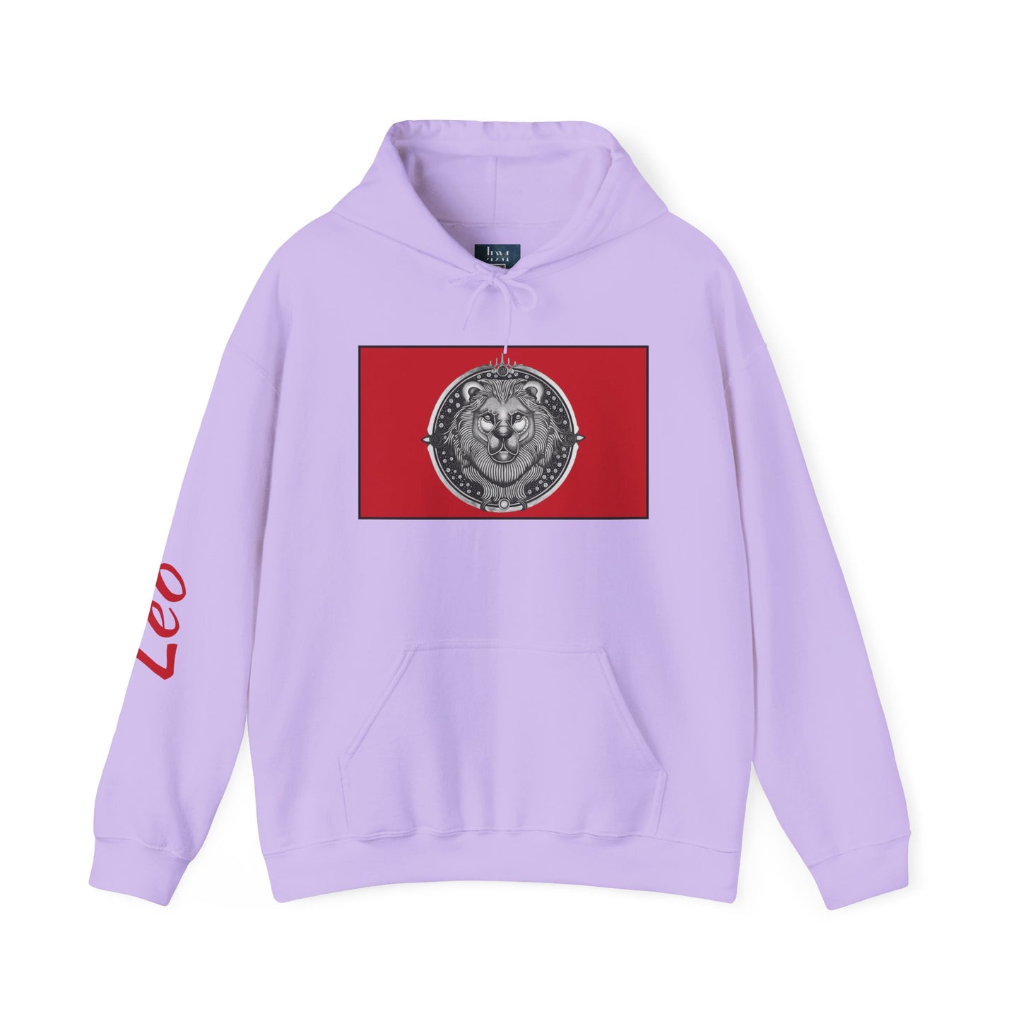 Leo Zodiac Hoodie – Hand-Drawn Celestial Design (Non-AI) Universal