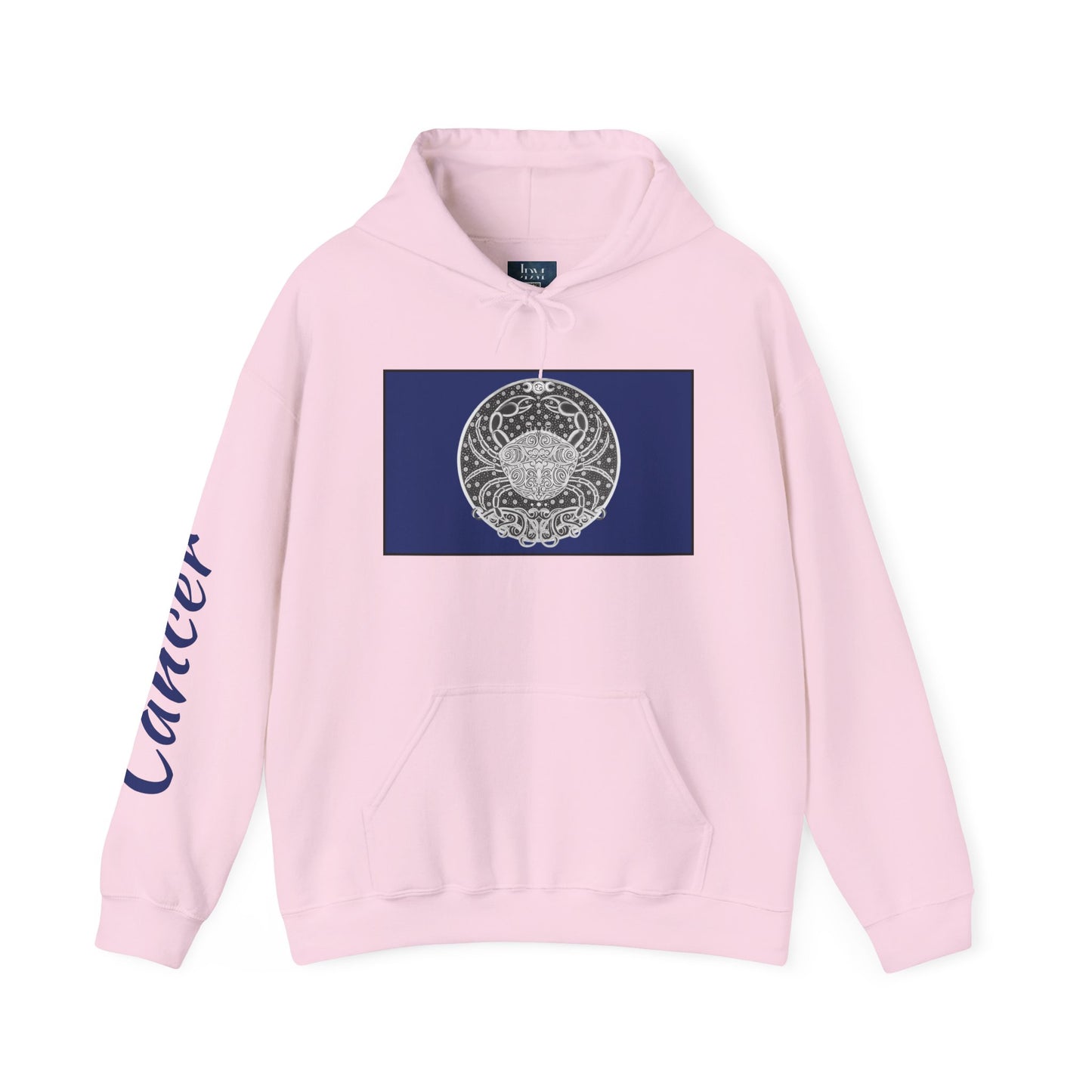 Cancer Zodiac Hoodie – Hand-Drawn Celestial Design (Non-AI) Universal