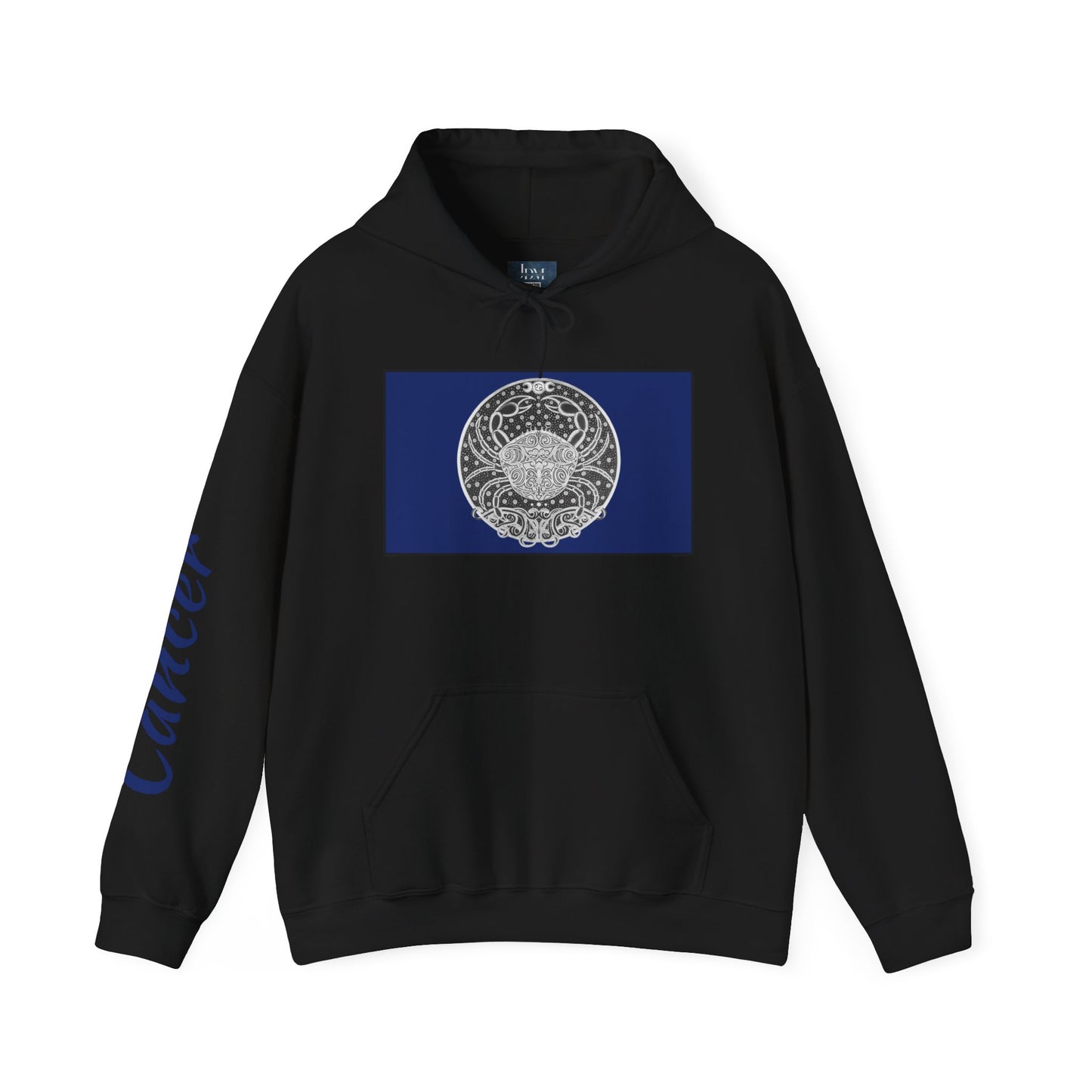 Cancer Zodiac Hoodie – Hand-Drawn Celestial Design (Non-AI) Universal