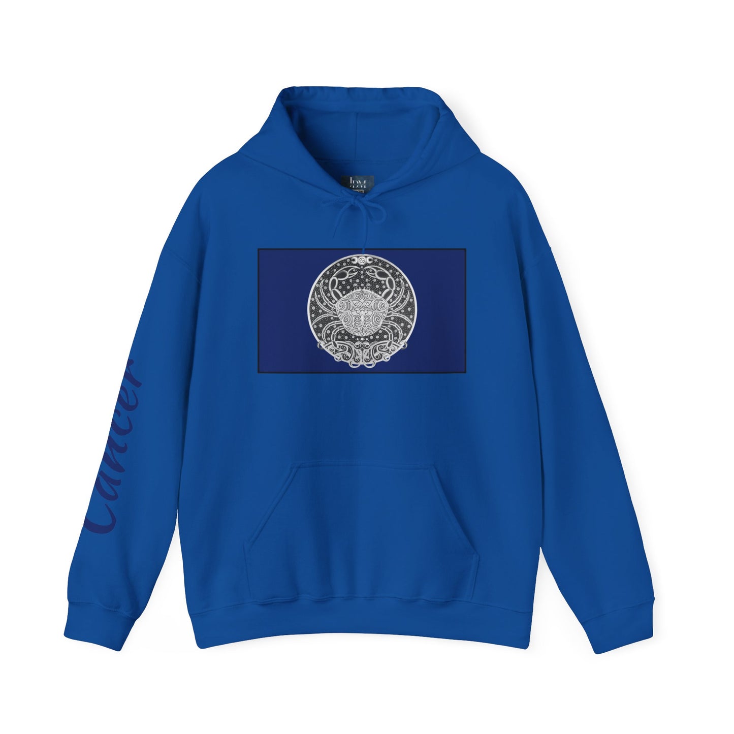Cancer Zodiac Hoodie – Hand-Drawn Celestial Design (Non-AI) Universal