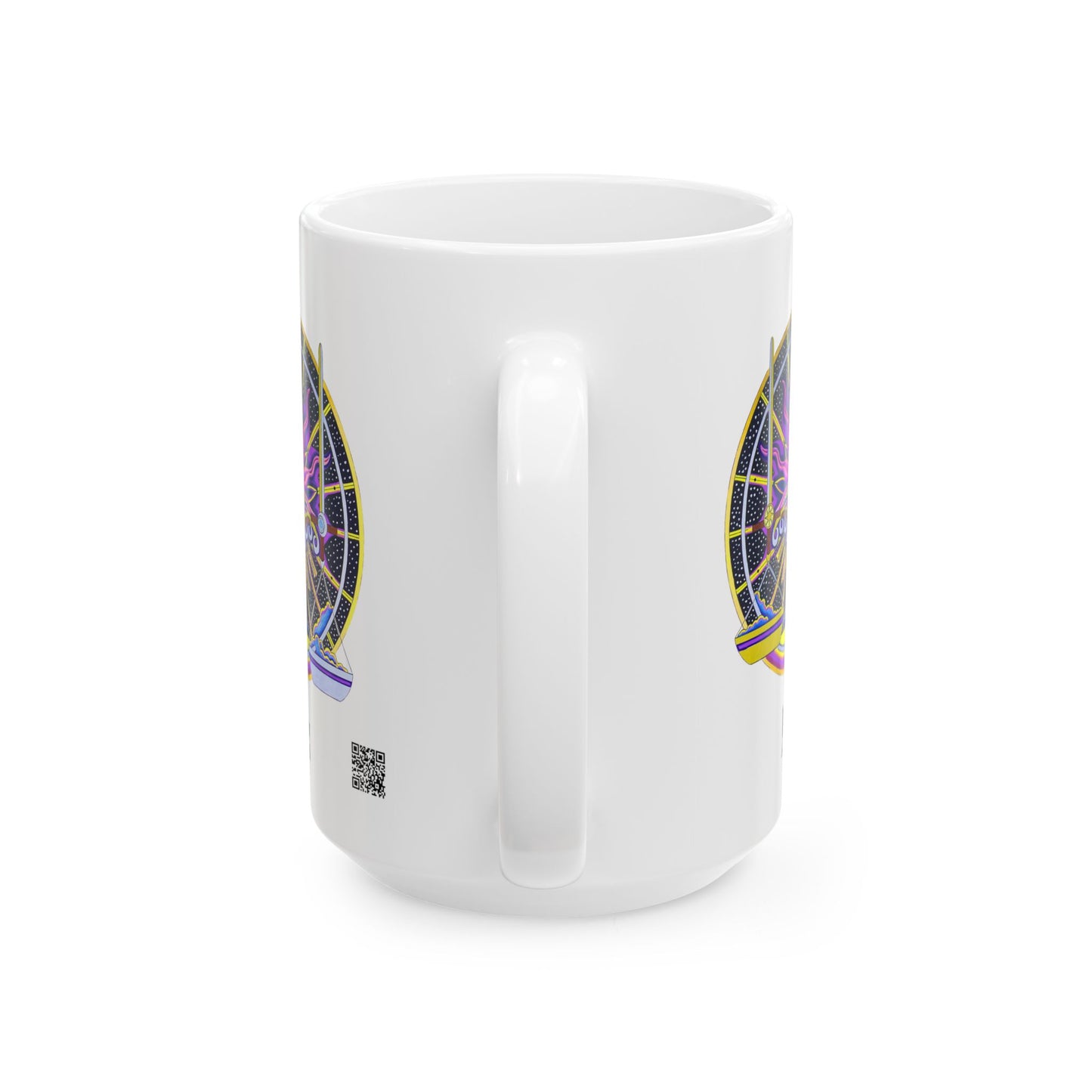 Libra Zodiac Mug – Hand-Drawn Celestial Design (Non-AI)