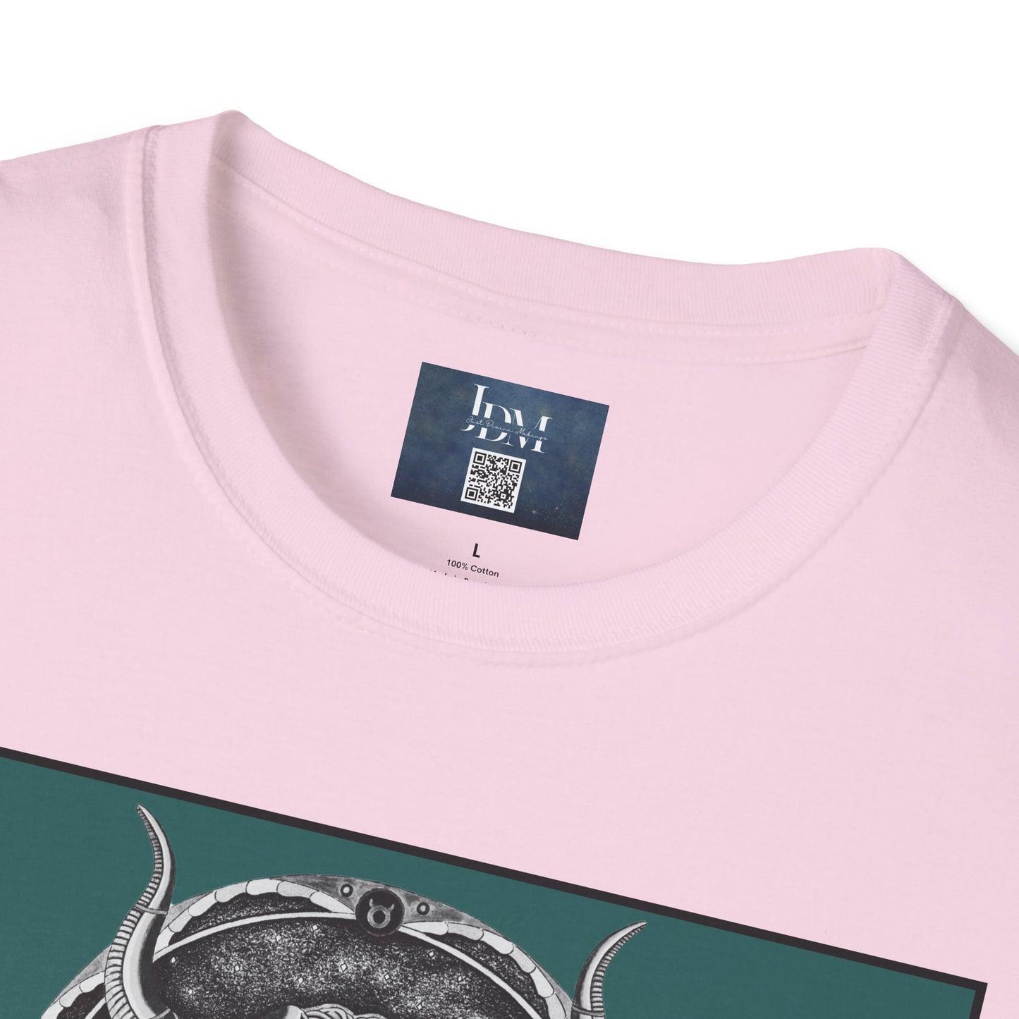 Taurus Zodiac Softstyle  T-Shirt - Hand-Drawn Celestial Design (Non-AI) Universal