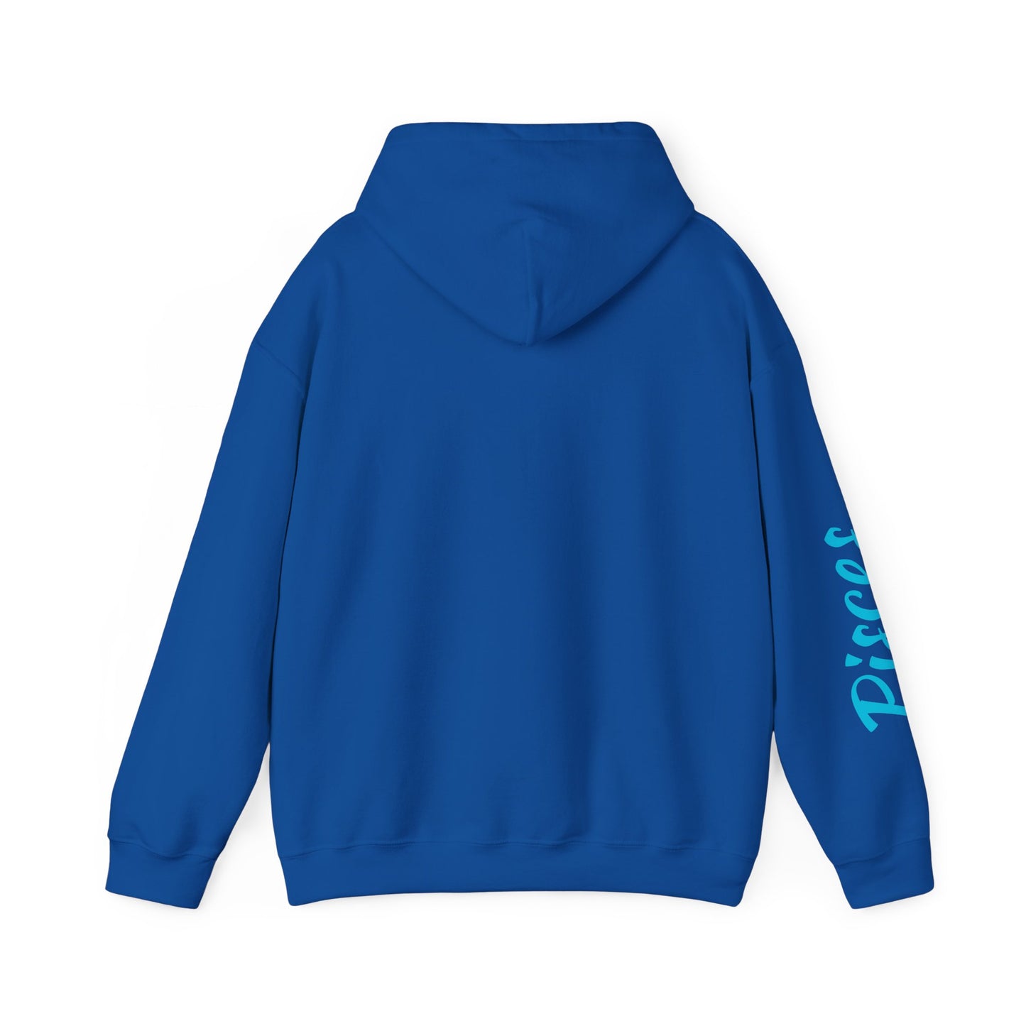 Pisces Zodiac Hoodie – Hand-Drawn Celestial Design (Non-AI) Uiniversal
