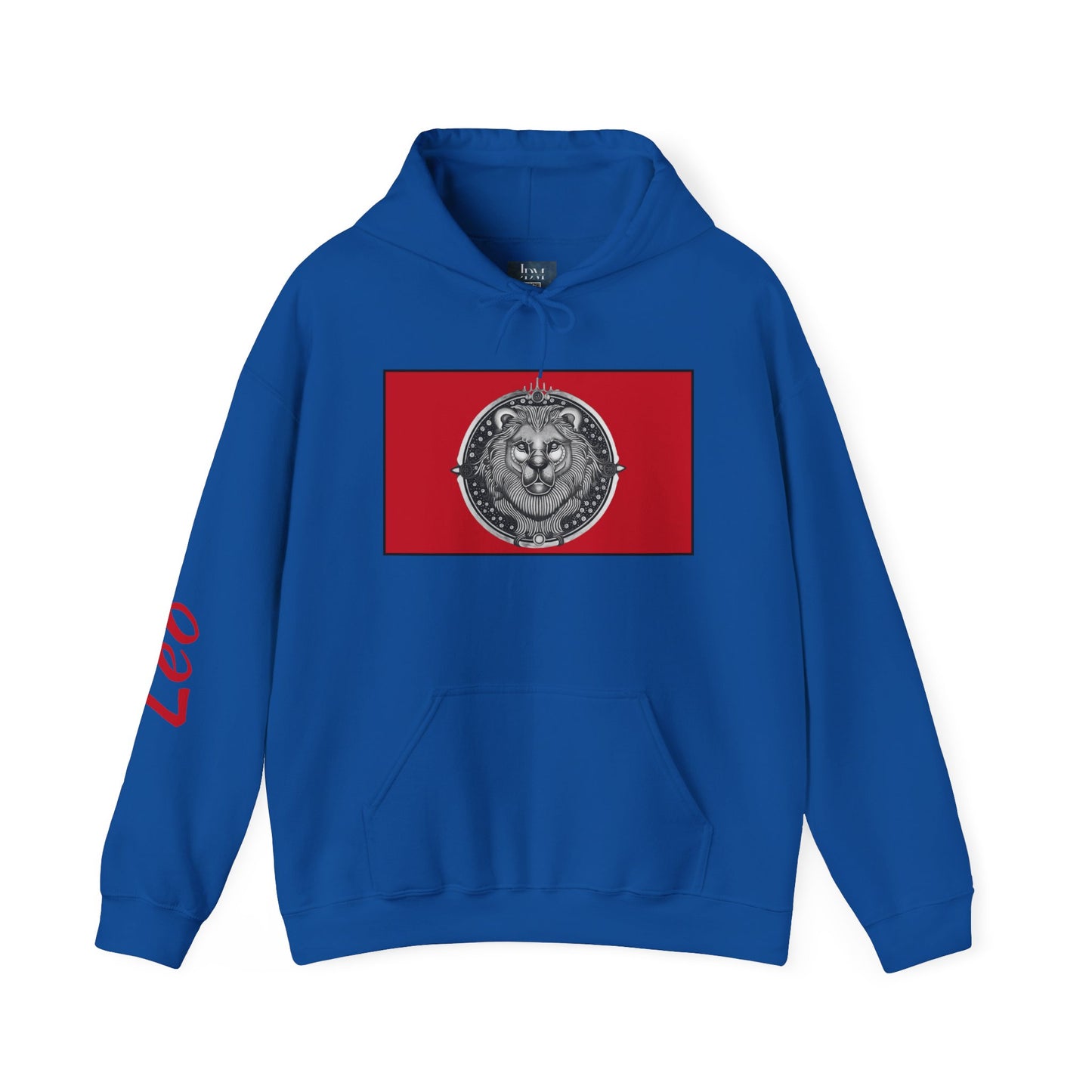 Leo Zodiac Hoodie – Hand-Drawn Celestial Design (Non-AI) Universal