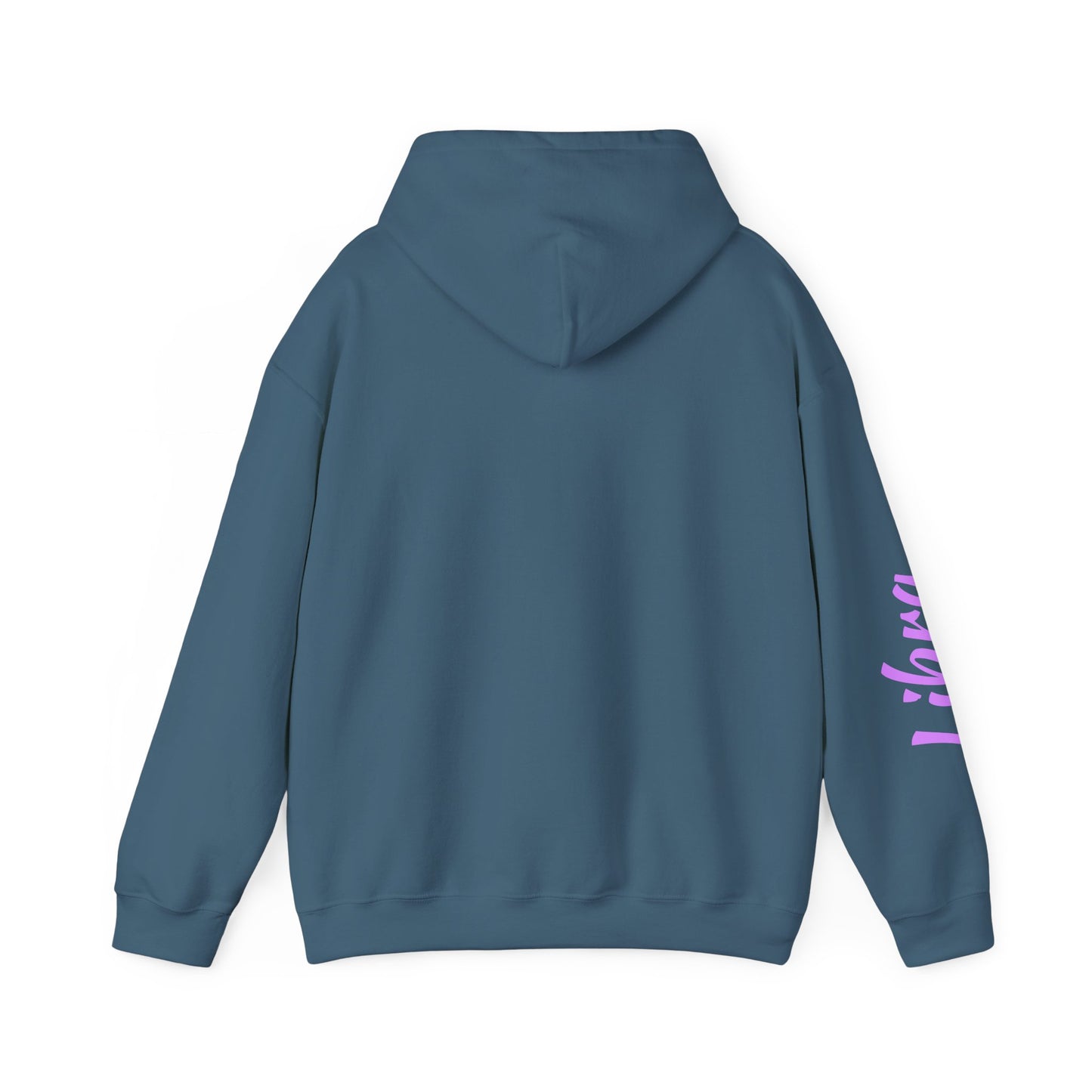 Libra Zodiac Hoodie – Hand-Drawn Celestial Design (Non-AI) Universal