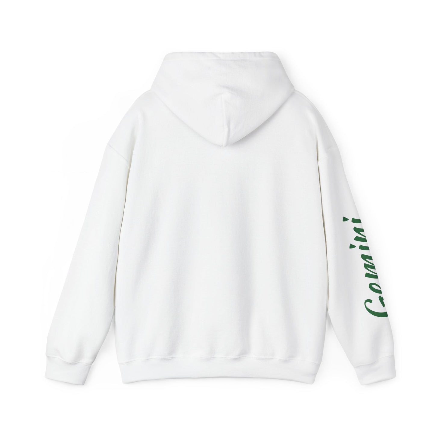 Gemini Zodiac Hoodie - Hand-Drawn Celestial Design (Non-AI) Universal