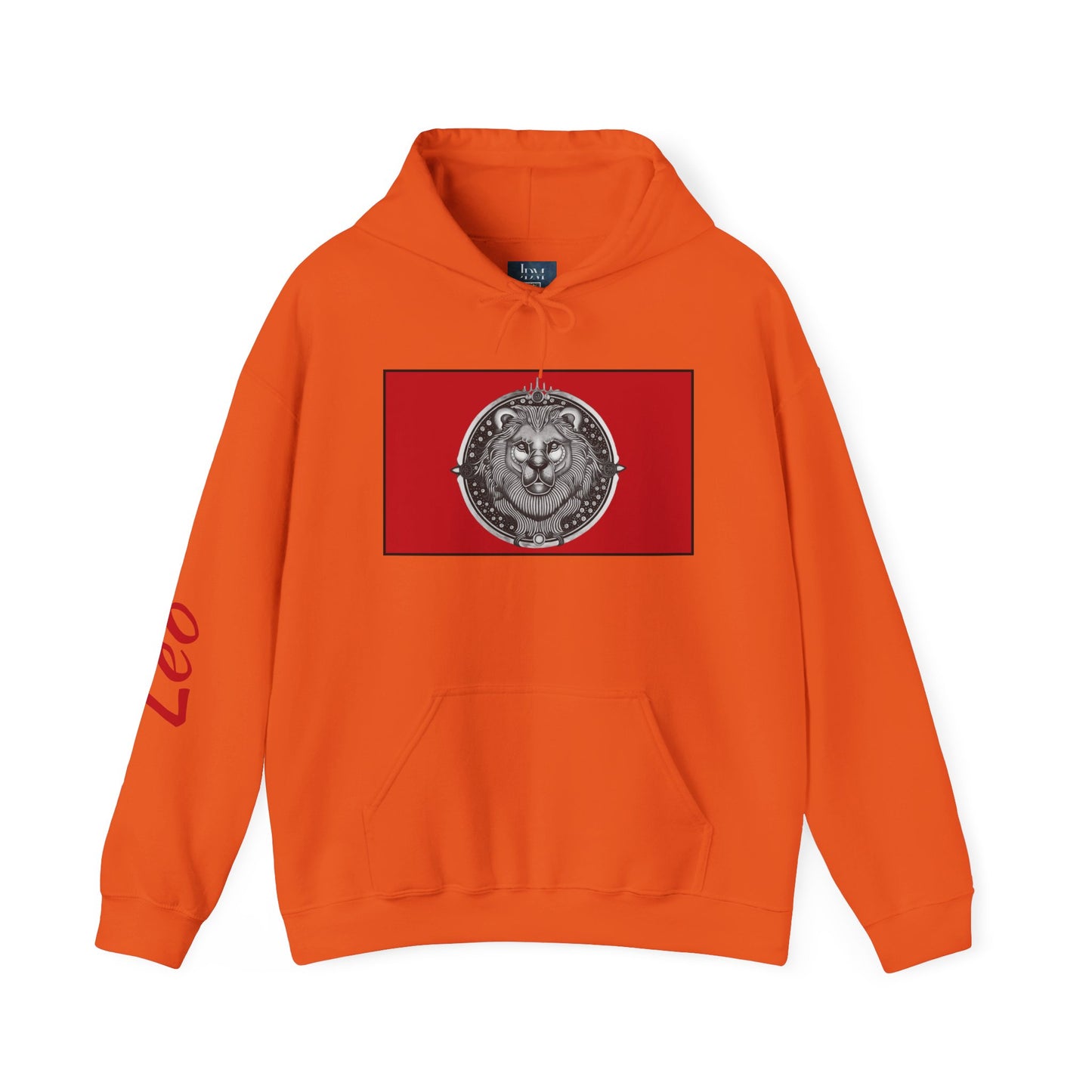 Leo Zodiac Hoodie – Hand-Drawn Celestial Design (Non-AI) Universal
