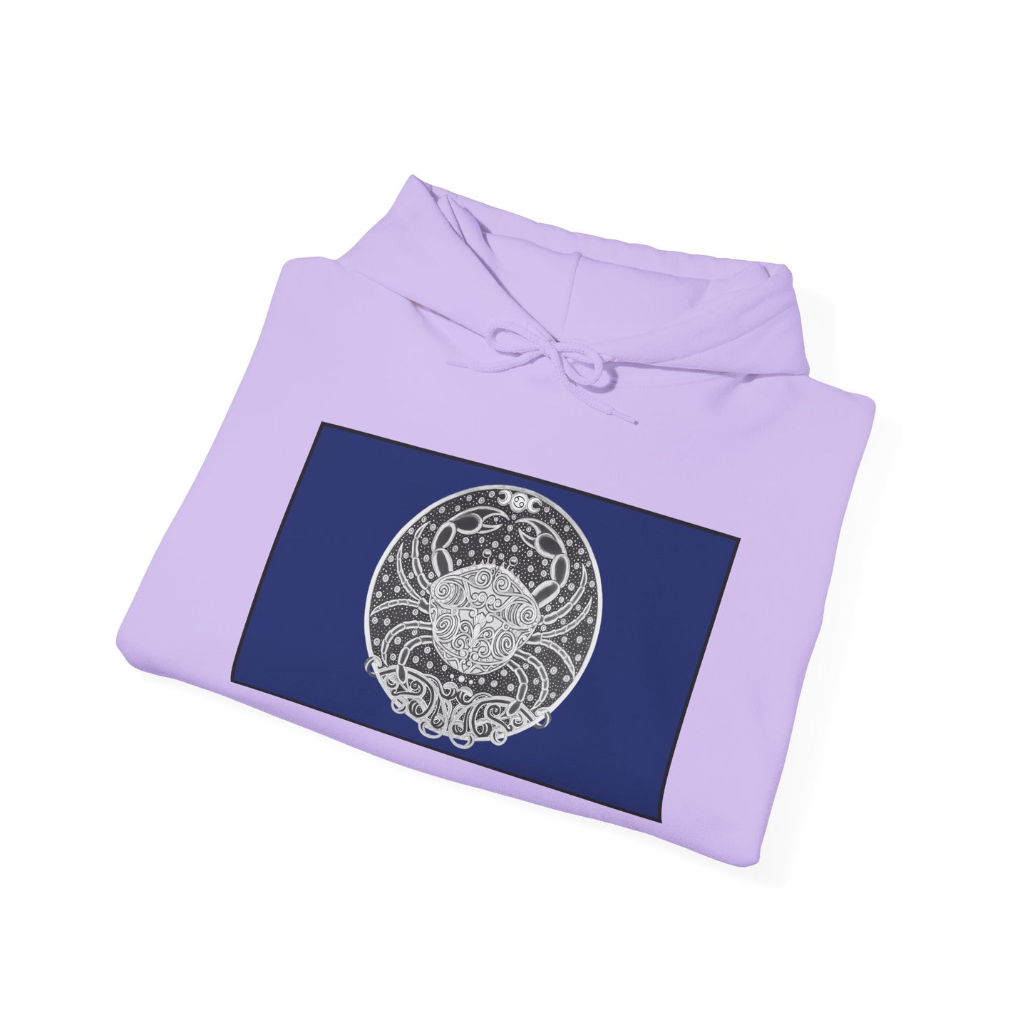 Cancer Zodiac Hoodie – Hand-Drawn Celestial Design (Non-AI) Universal