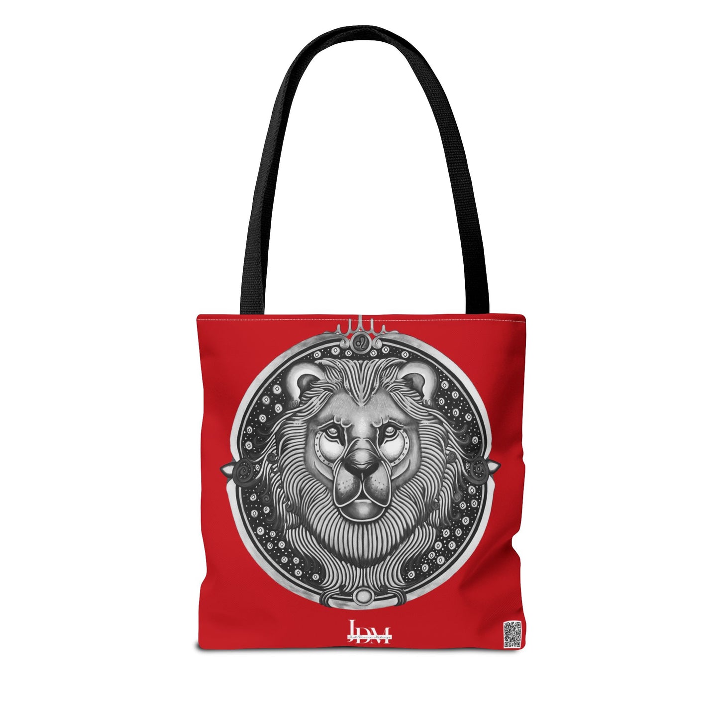 Leo Zodiac Tote Bag - Hand-Drawn Celestial Design (Non-AI) Universal