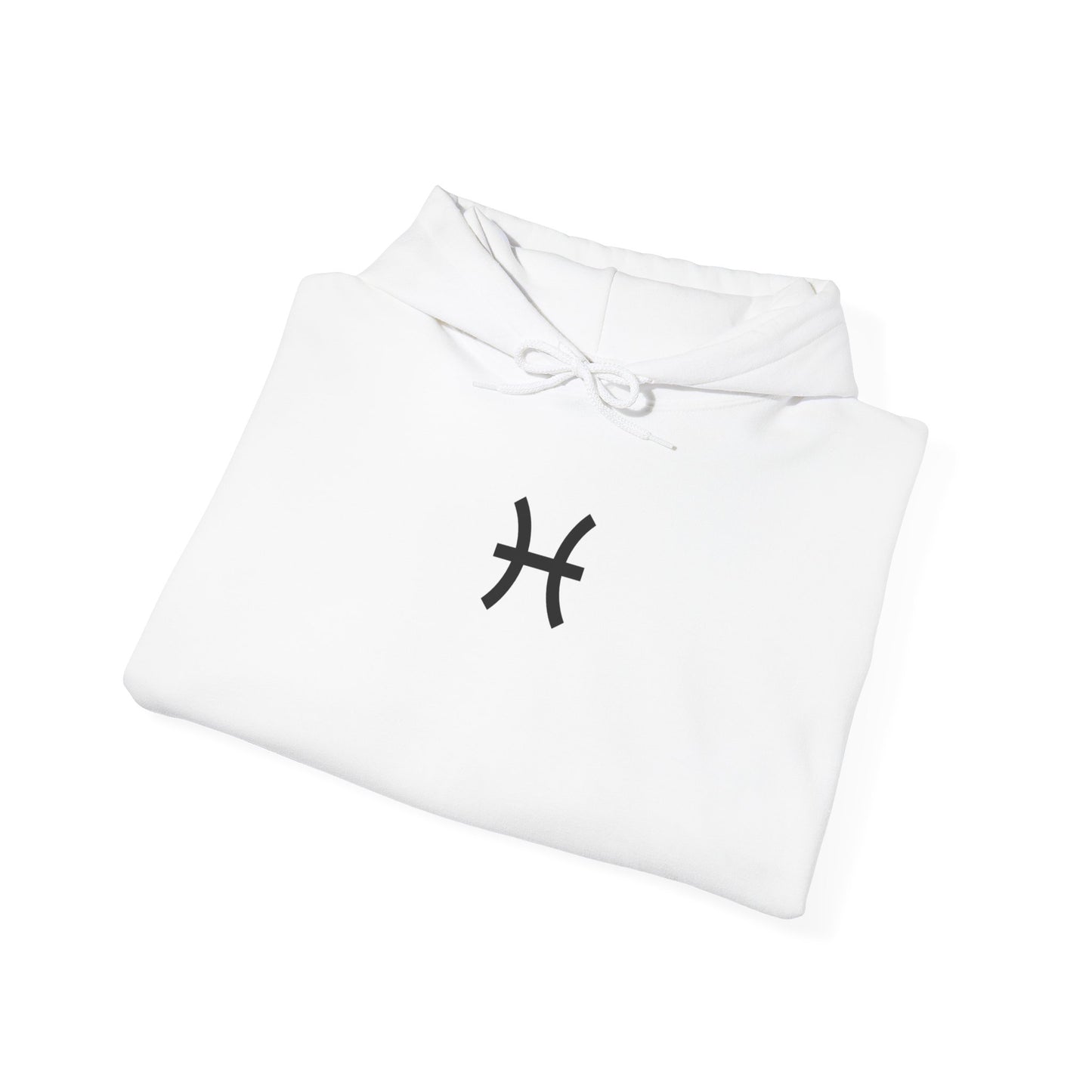 Pisces Zodiac Hoodie – Hand-Drawn Celestial Design (Non-AI)