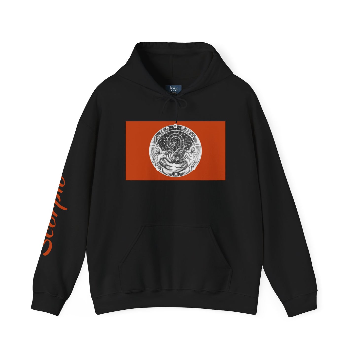 Scorpio Zodiac Hoodie – Hand-Drawn Celestial Design (Non-AI) Universal