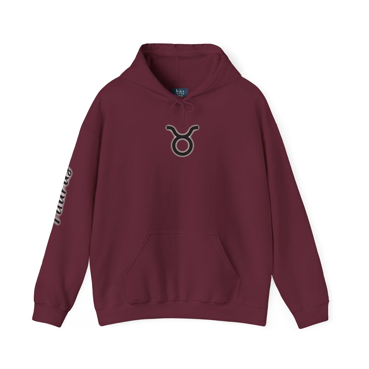 Taurus Zodiac Hoodie - Hand-Drawn Celestial Design (Non-AI)