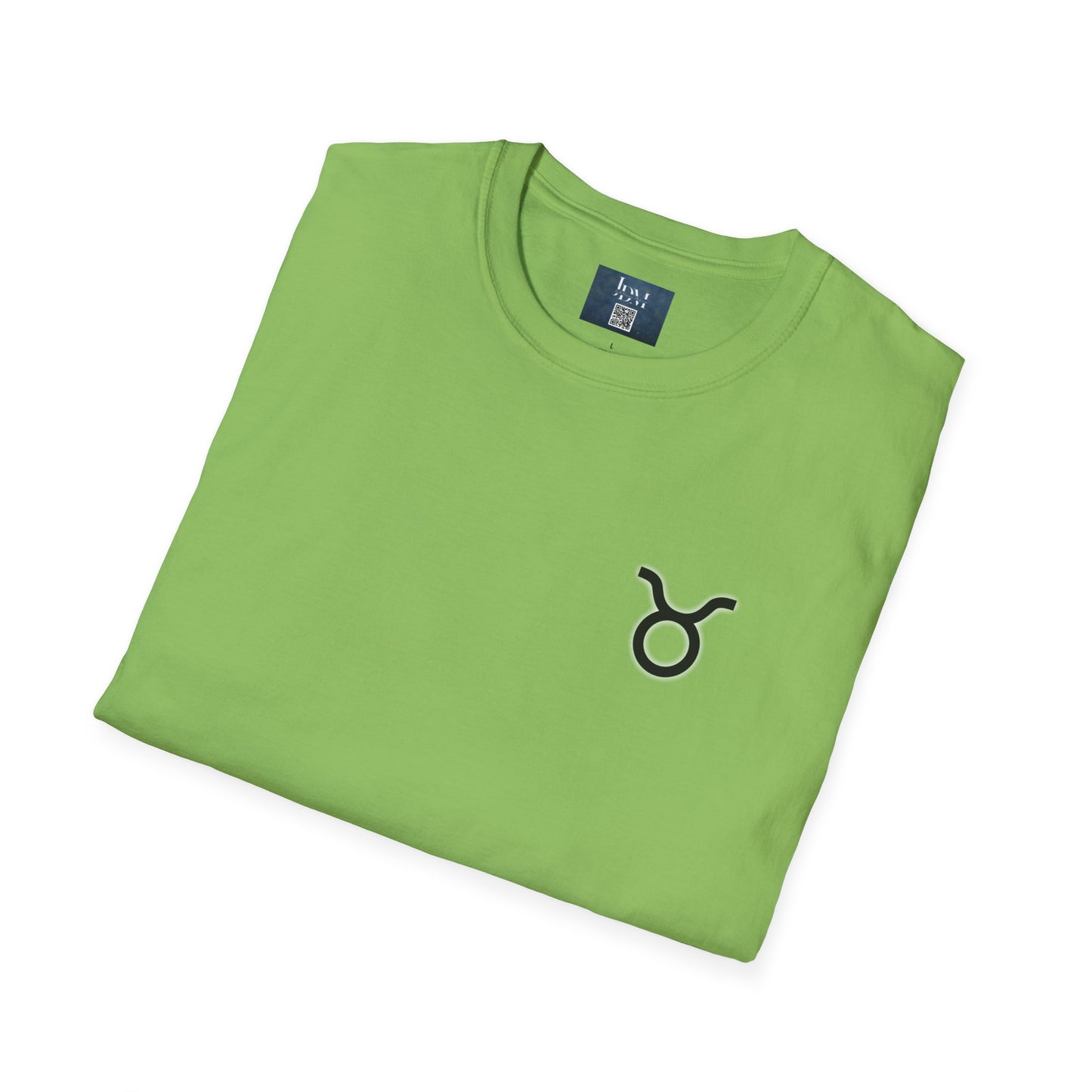 Taurus Zodiac Softstyle  T-Shirt - Hand-Drawn Celestial Design (Non-AI)