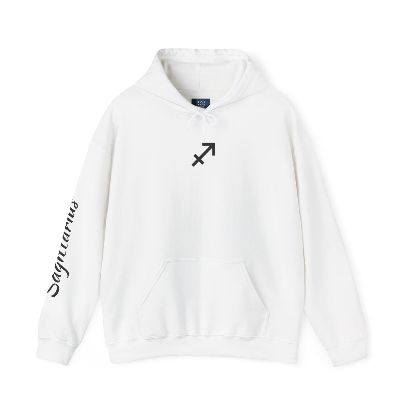 Sagittarius Zodiac Hoodie – Hand-Drawn Celestial Design (Non-AI)