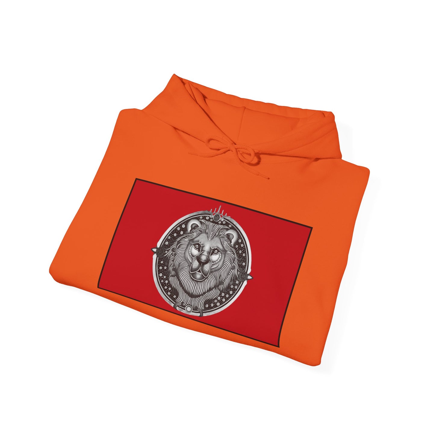 Leo Zodiac Hoodie – Hand-Drawn Celestial Design (Non-AI) Universal