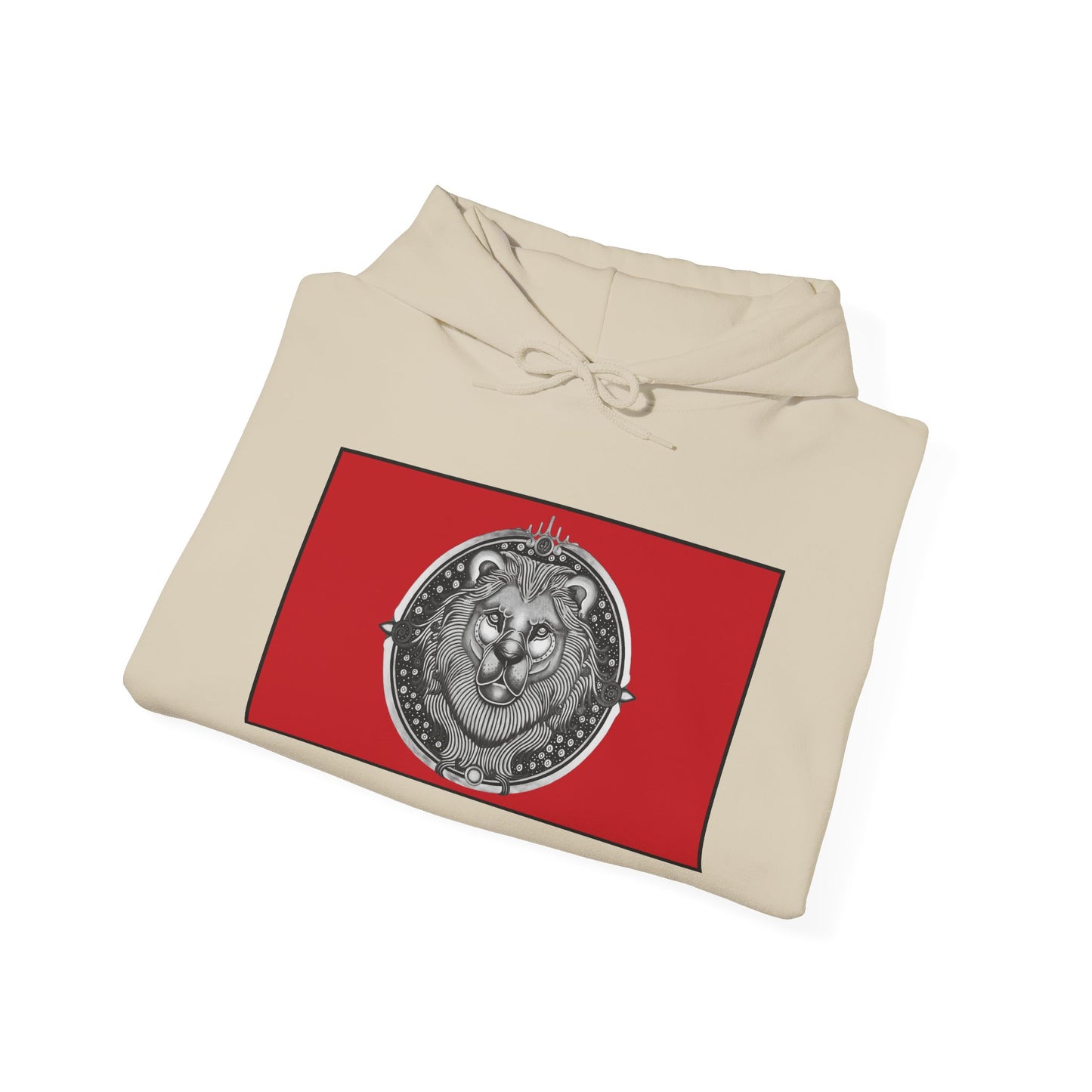 Leo Zodiac Hoodie – Hand-Drawn Celestial Design (Non-AI) Universal