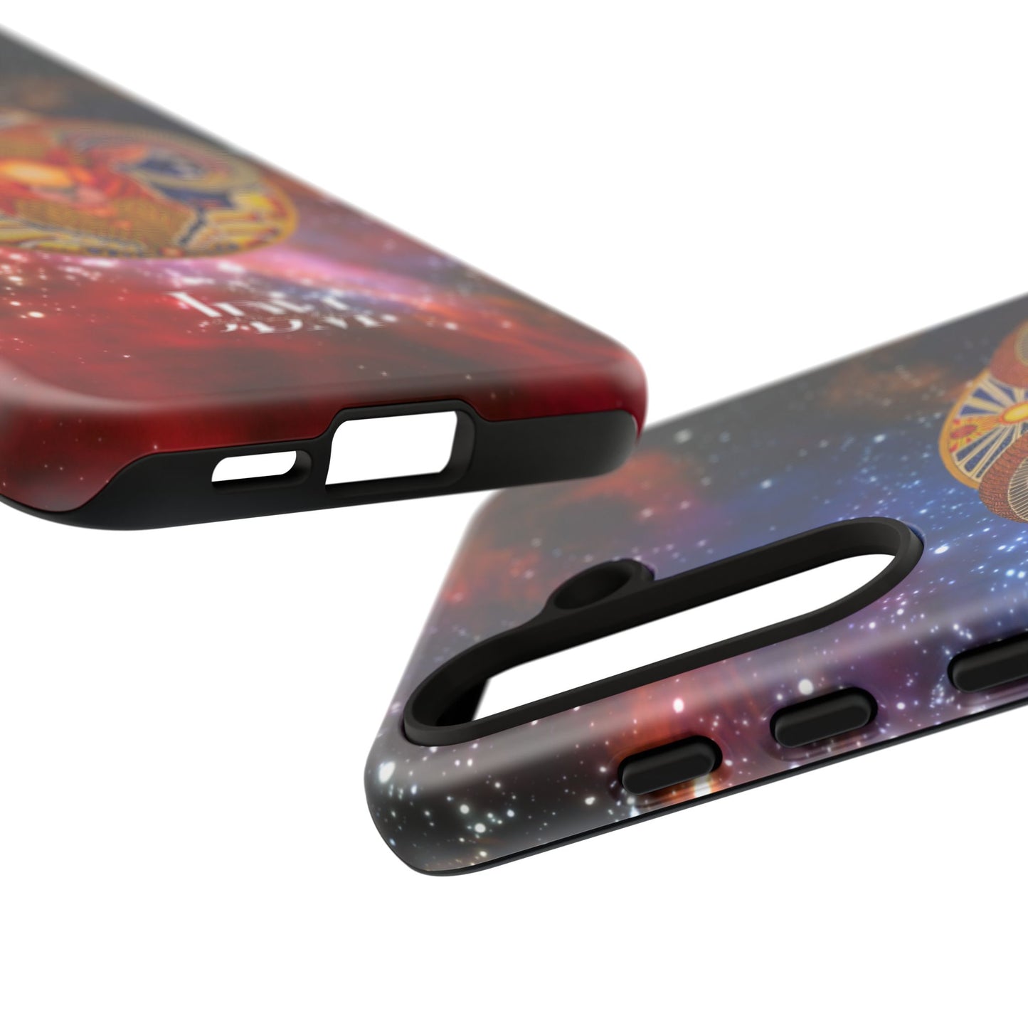 Aries Zodiac Tough Phone Case – Hand-Drawn Celestial Design (Non-AI)