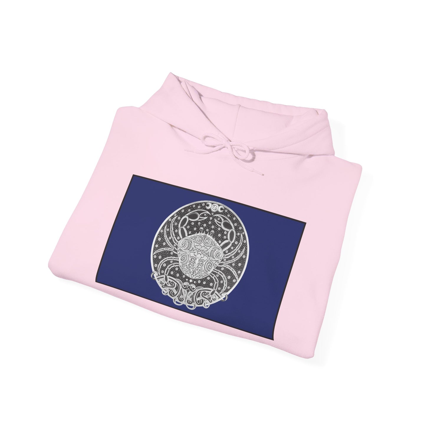 Cancer Zodiac Hoodie – Hand-Drawn Celestial Design (Non-AI) Universal