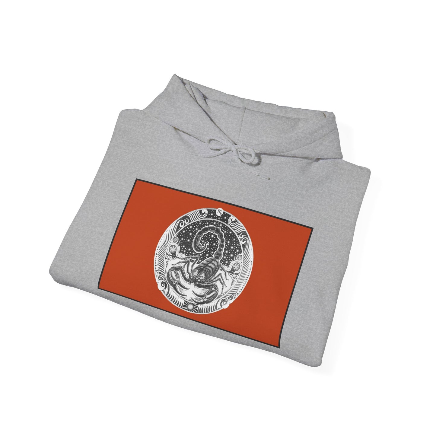 Scorpio Zodiac Hoodie – Hand-Drawn Celestial Design (Non-AI) Universal