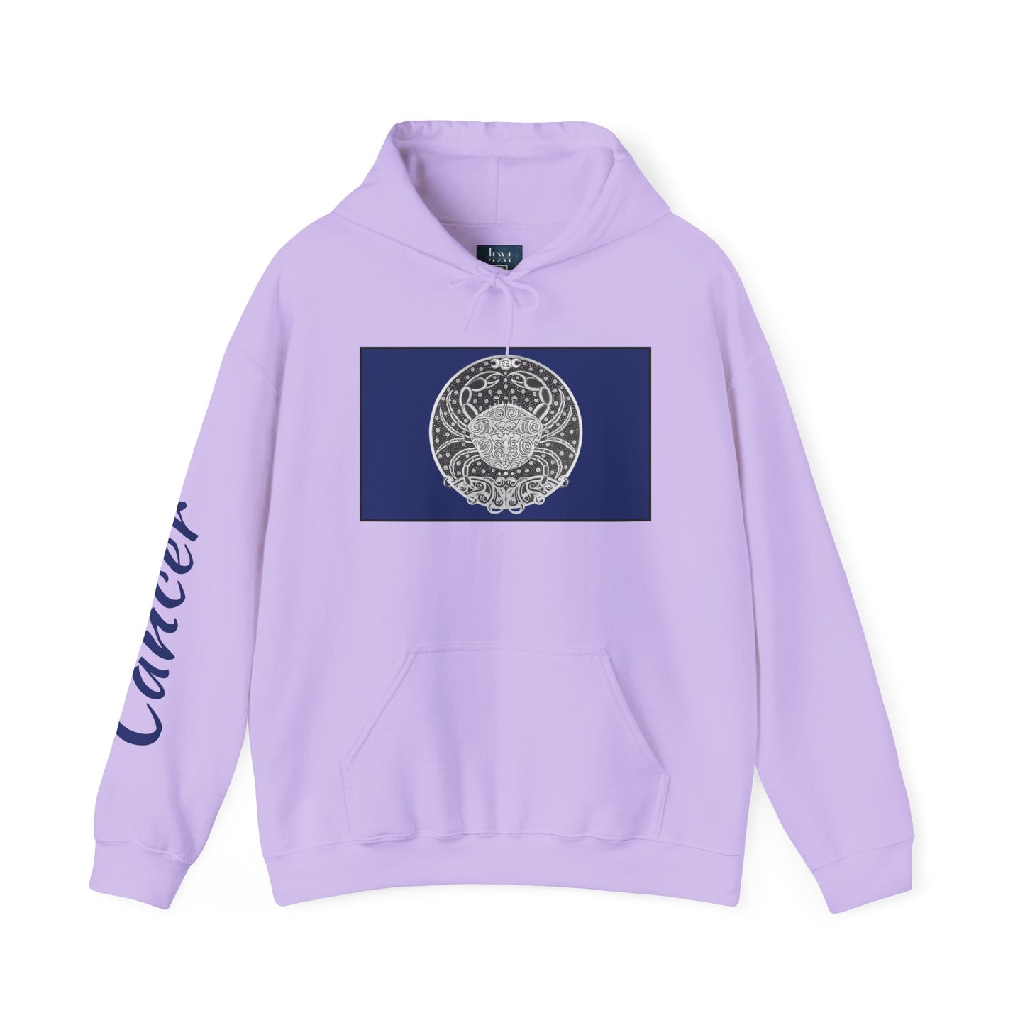 Cancer Zodiac Hoodie – Hand-Drawn Celestial Design (Non-AI) Universal