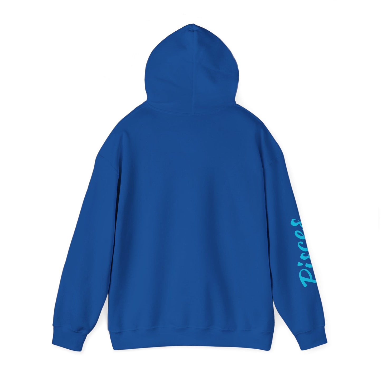 Pisces Zodiac Hoodie – Hand-Drawn Celestial Design (Non-AI) Uiniversal