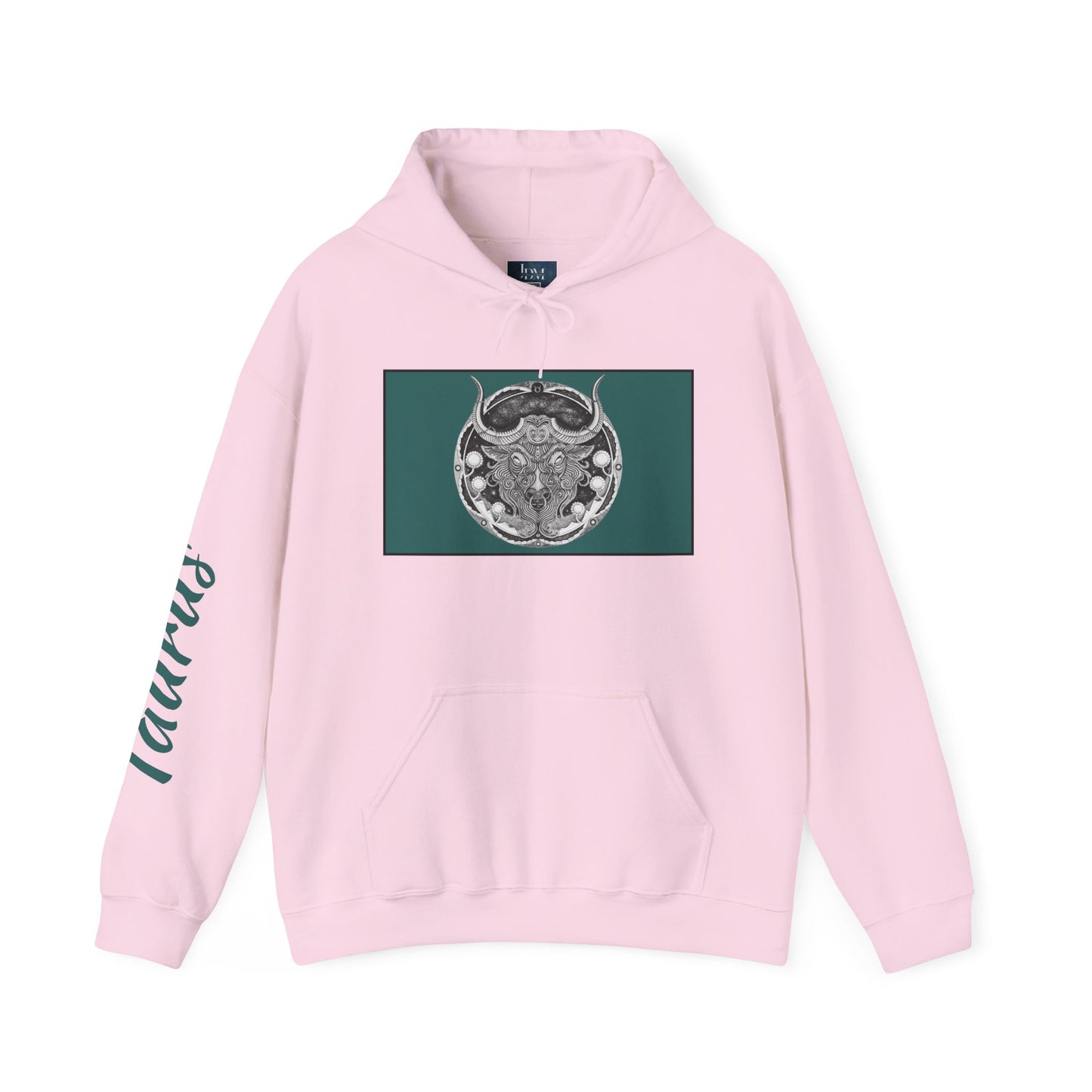 Taurus Zodiac Hoodie - Hand-Drawn Celestial Design (Non-AI) Universal
