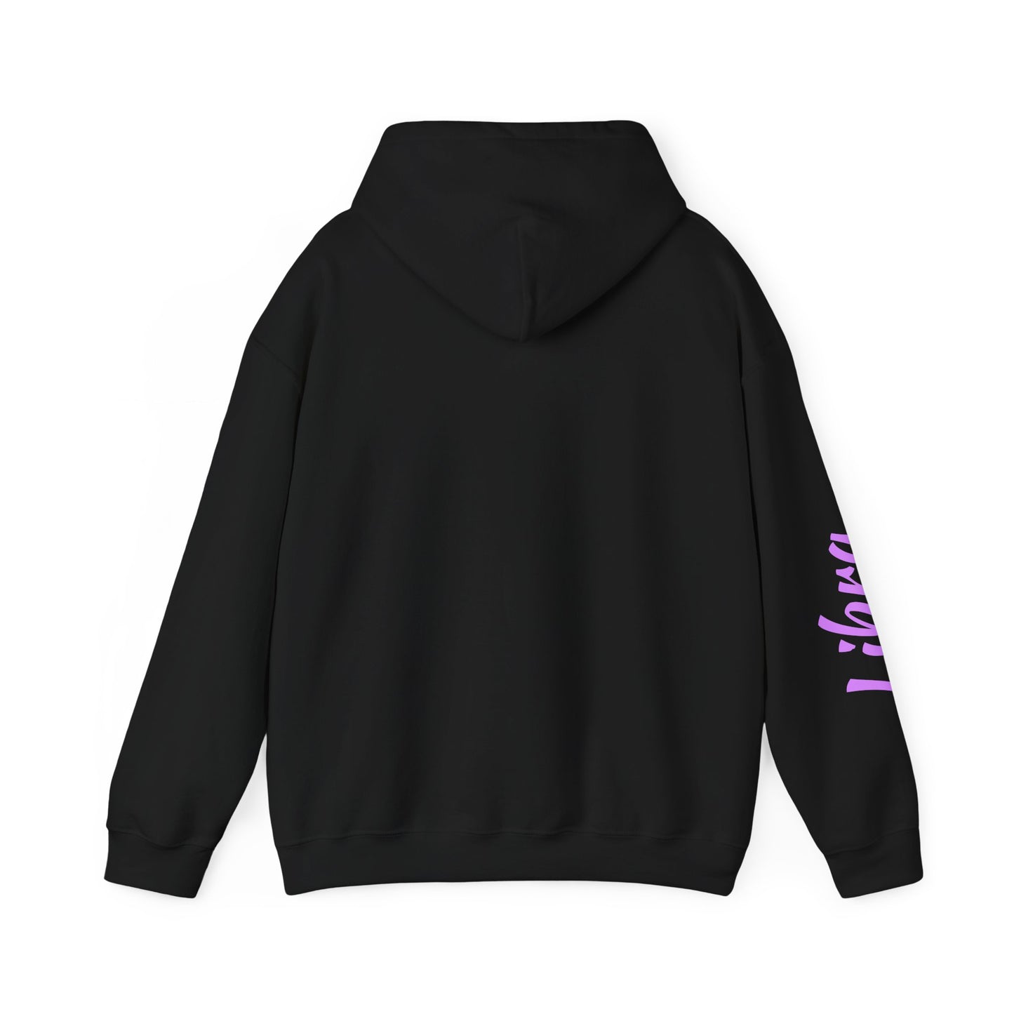 Libra Zodiac Hoodie – Hand-Drawn Celestial Design (Non-AI) Universal