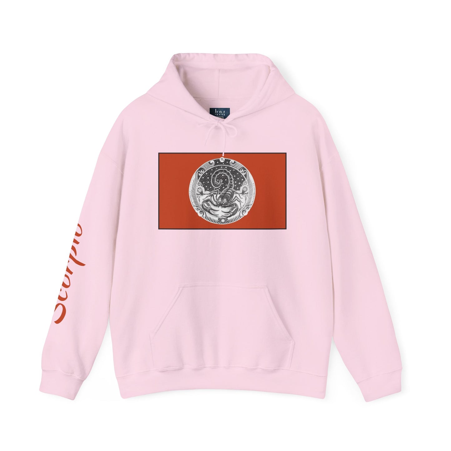 Scorpio Zodiac Hoodie – Hand-Drawn Celestial Design (Non-AI) Universal