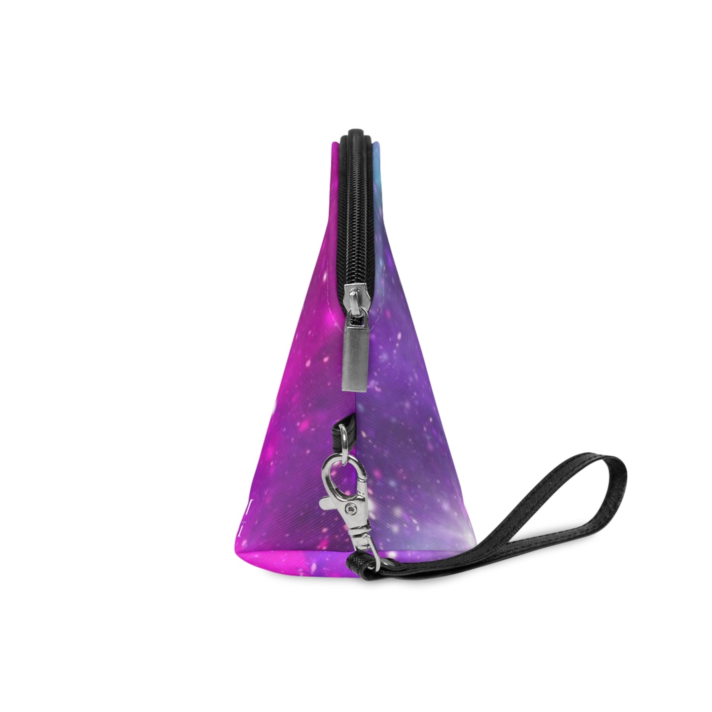 Aquarius Zodiac Makeup Bag – Hand-Drawn Celestial Design (Non-AI)