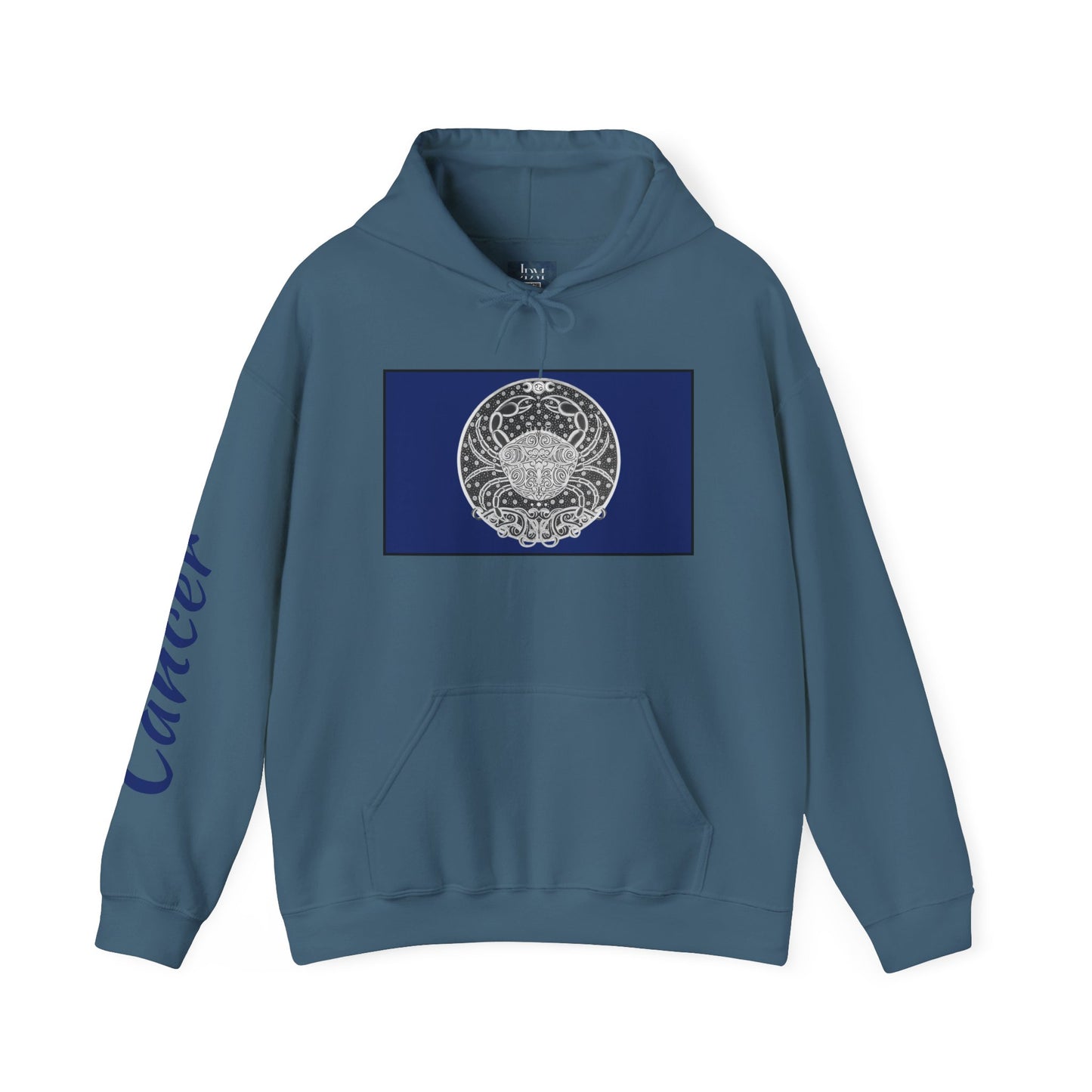 Cancer Zodiac Hoodie – Hand-Drawn Celestial Design (Non-AI) Universal
