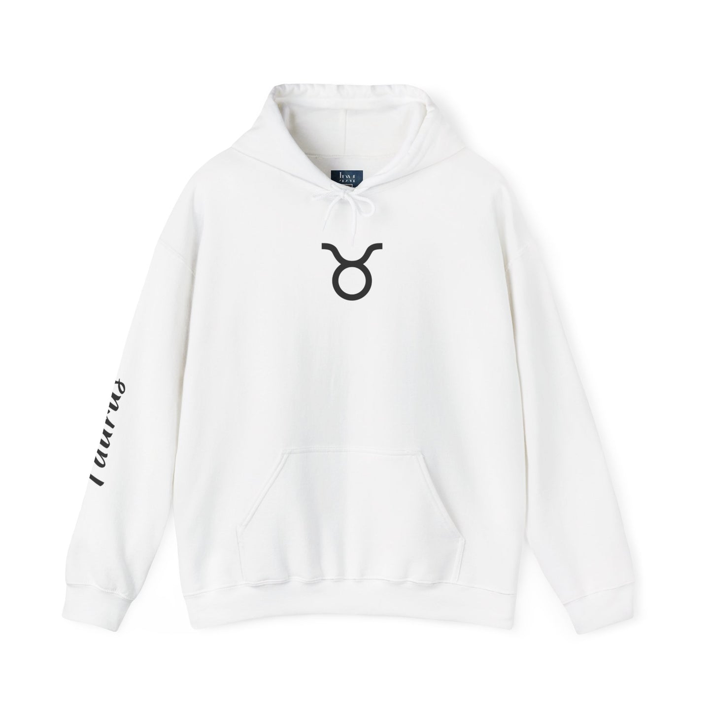 Taurus Zodiac Hoodie - Hand-Drawn Celestial Design (Non-AI)