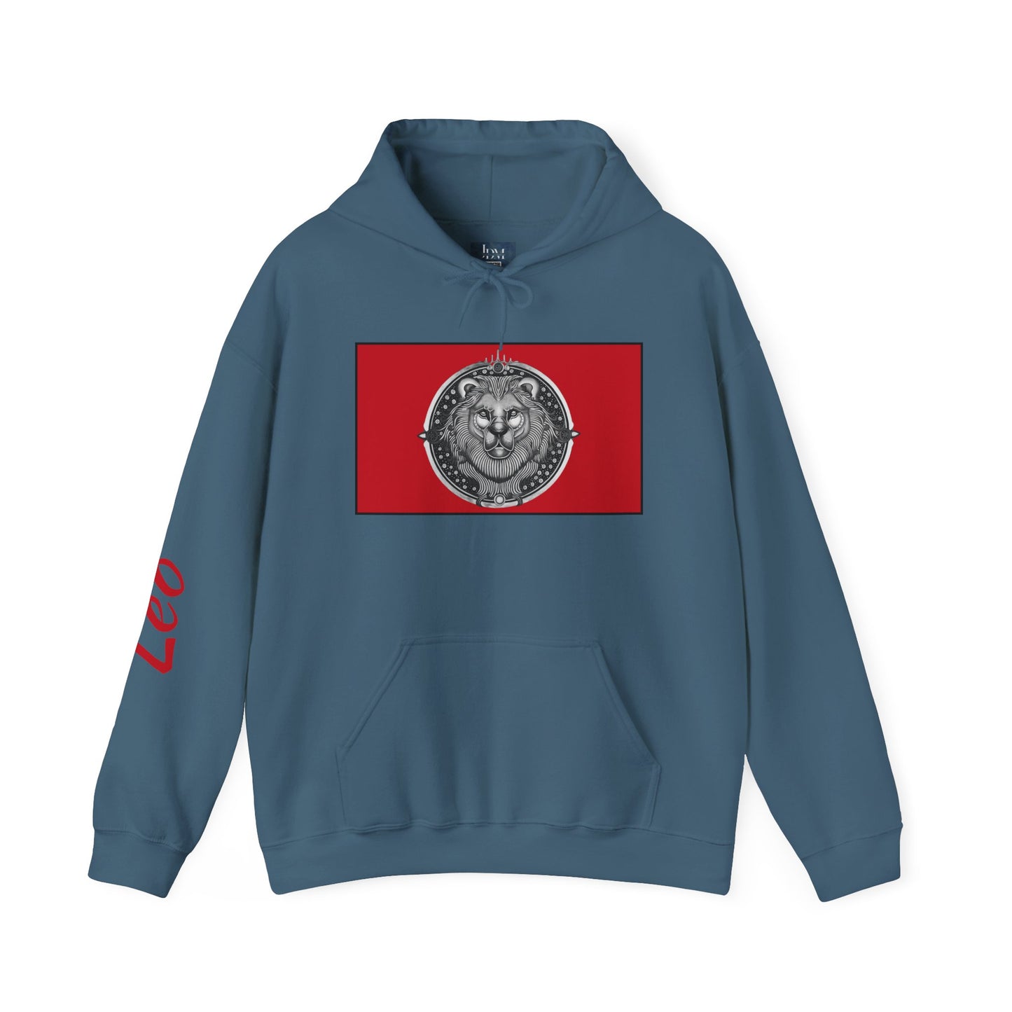 Leo Zodiac Hoodie – Hand-Drawn Celestial Design (Non-AI) Universal