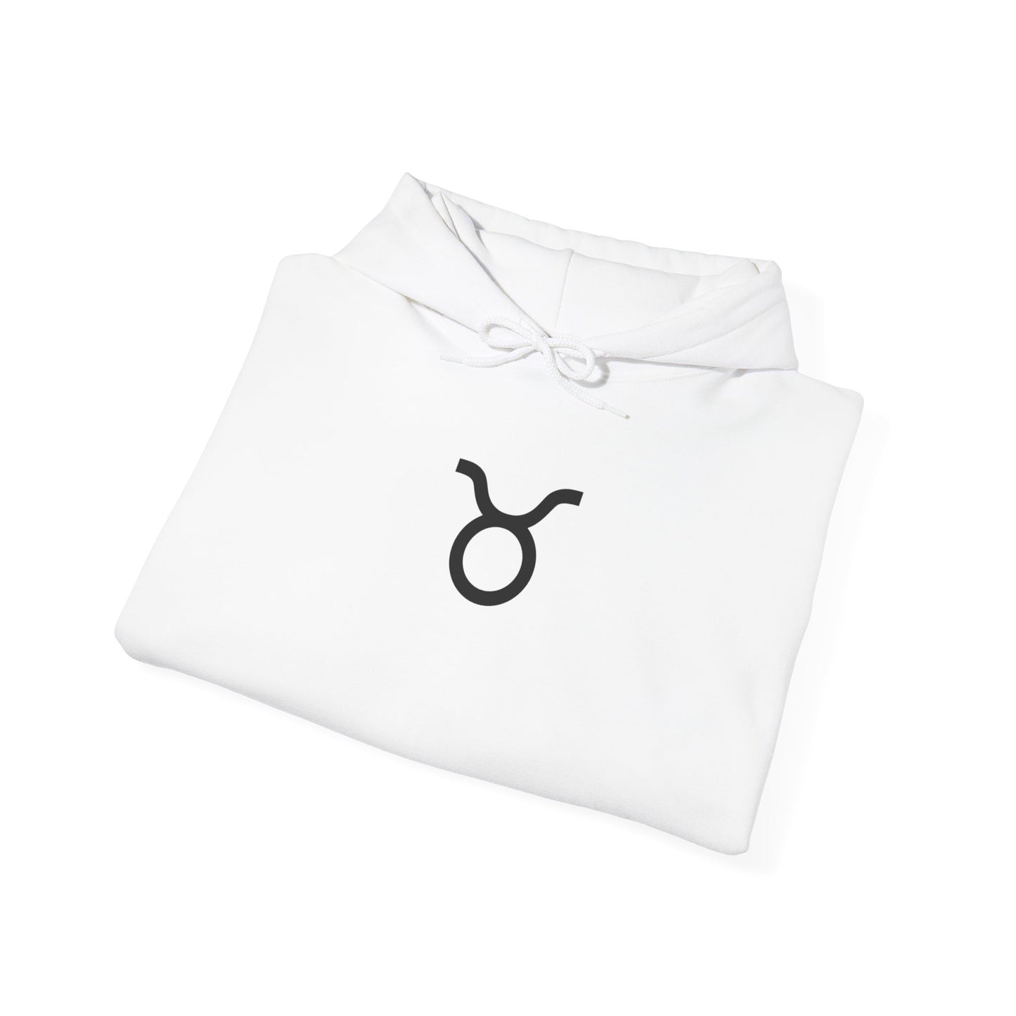 Taurus Zodiac Hoodie - Hand-Drawn Celestial Design (Non-AI)