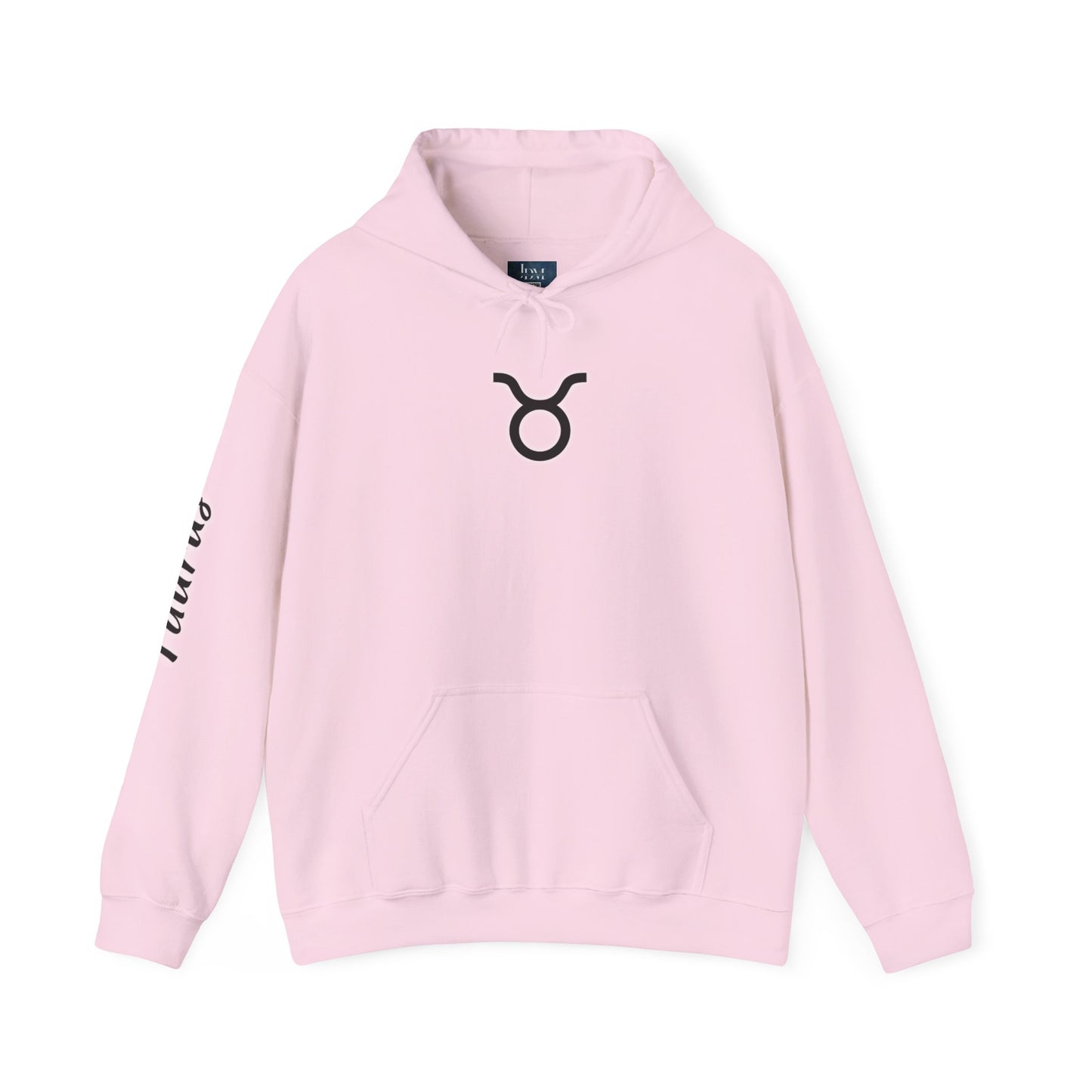 Taurus Zodiac Hoodie - Hand-Drawn Celestial Design (Non-AI)