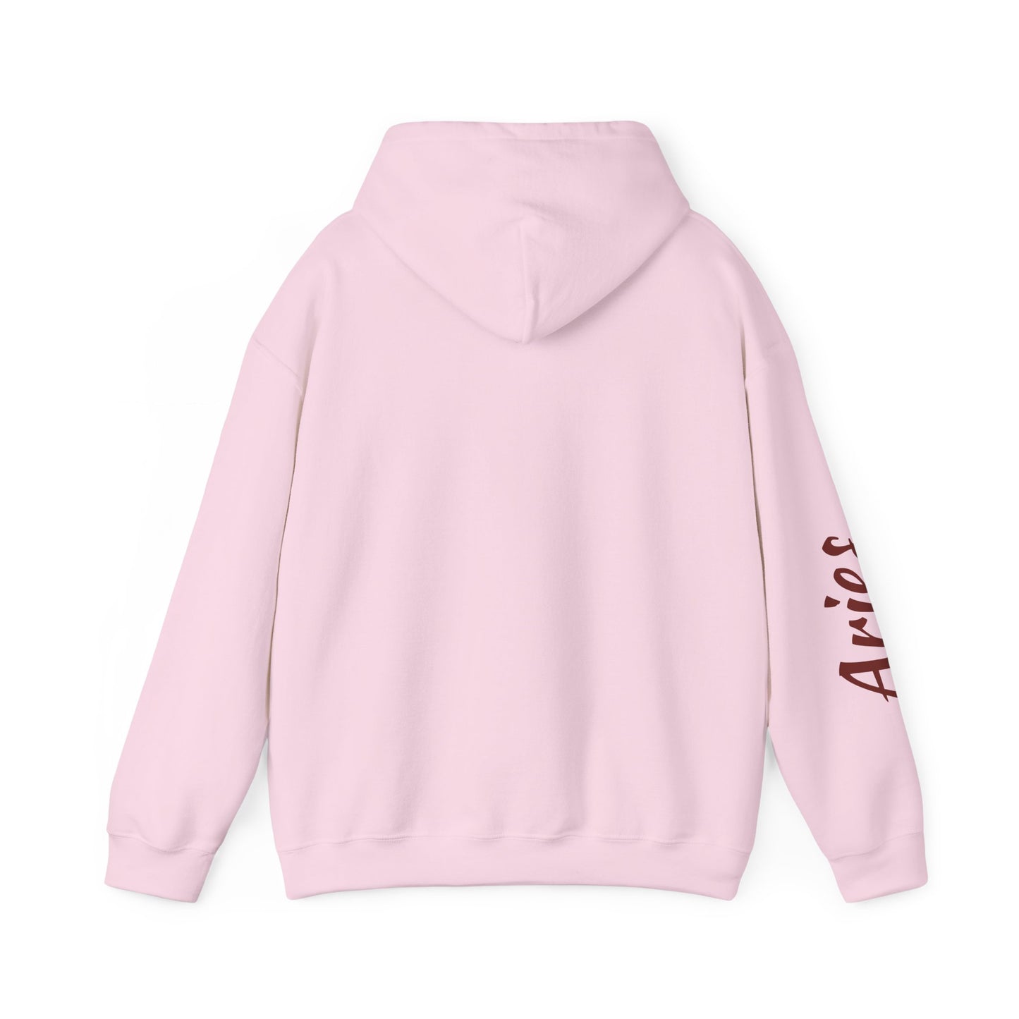 Aries Zodiac Hoodie - Hand-Drawn Celestial Design (Non-AI) Universal