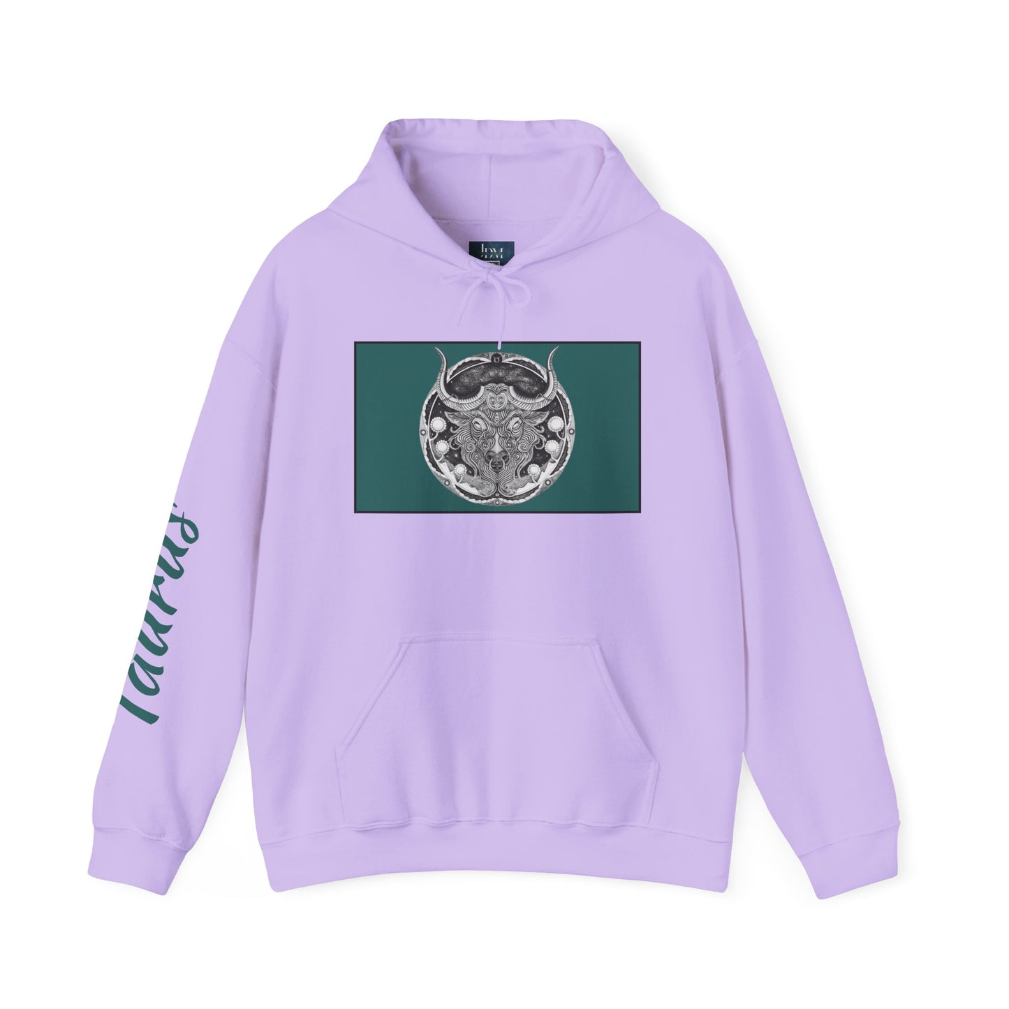 Taurus Zodiac Hoodie - Hand-Drawn Celestial Design (Non-AI) Universal