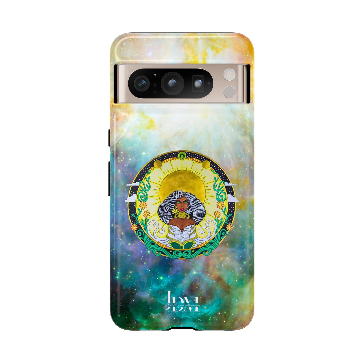 Virgo Zodiac Tough Phone Case – Hand-Drawn Celestial Design (Non-AI)