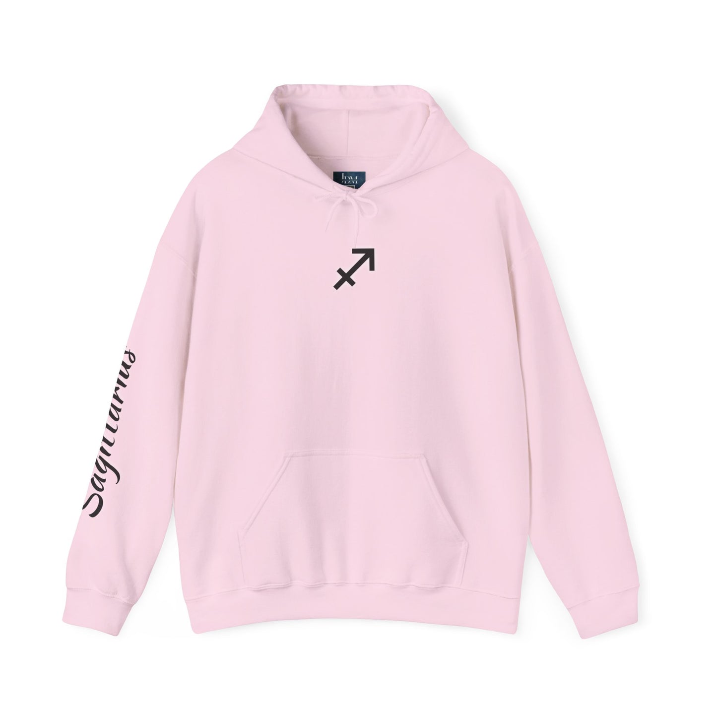 Sagittarius Zodiac Hoodie – Hand-Drawn Celestial Design (Non-AI)
