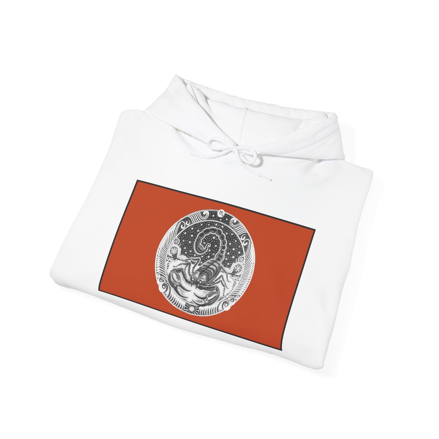 Scorpio Zodiac Hoodie – Hand-Drawn Celestial Design (Non-AI) Universal