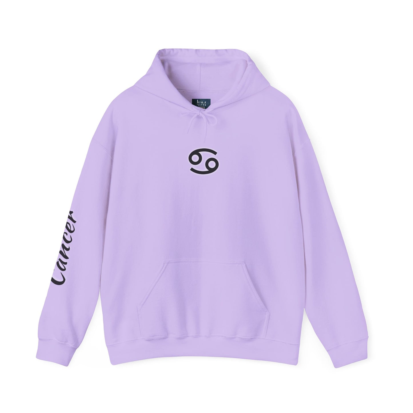Cancer Zodiac Hoodie – Hand-Drawn Celestial Design (Non-AI)