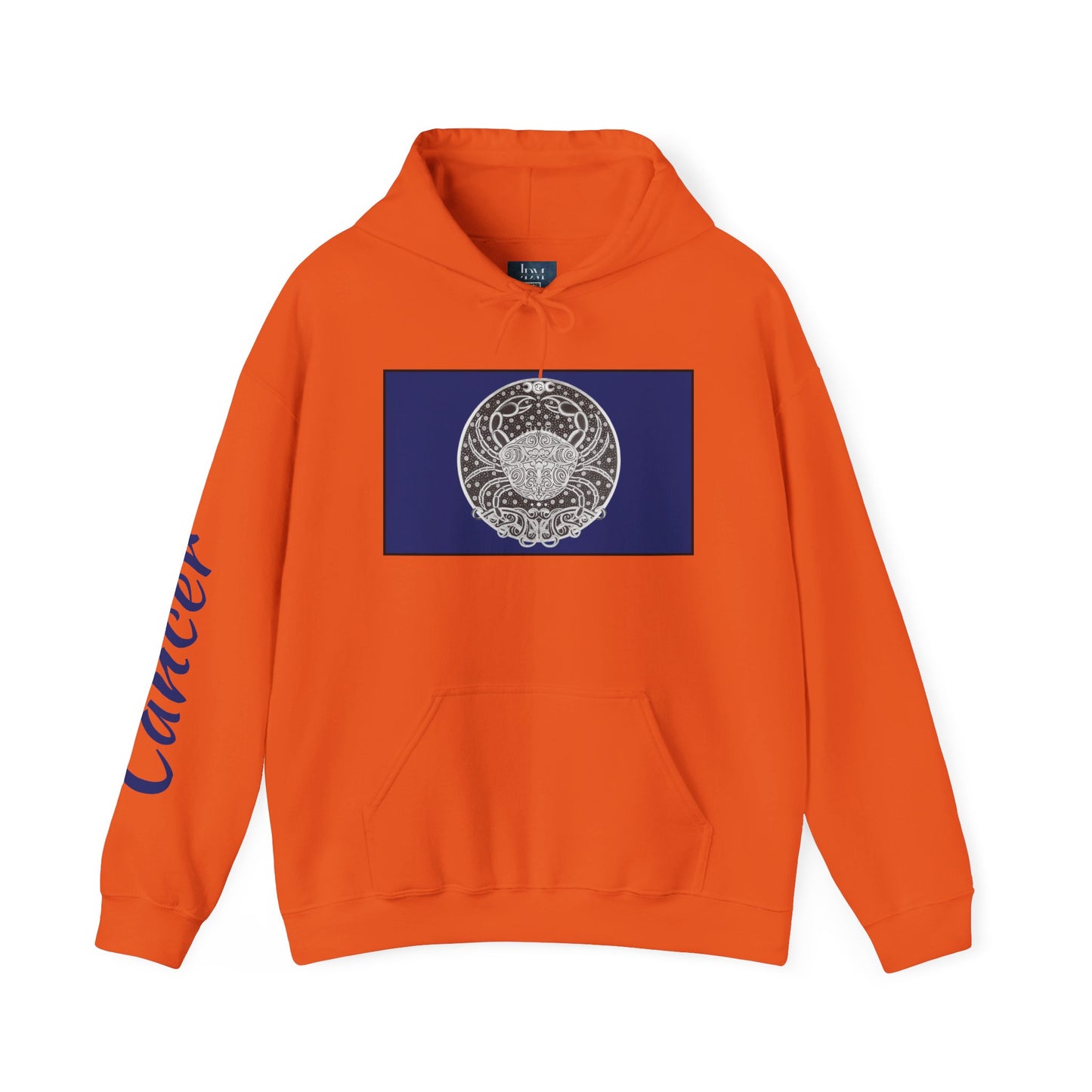 Cancer Zodiac Hoodie – Hand-Drawn Celestial Design (Non-AI) Universal