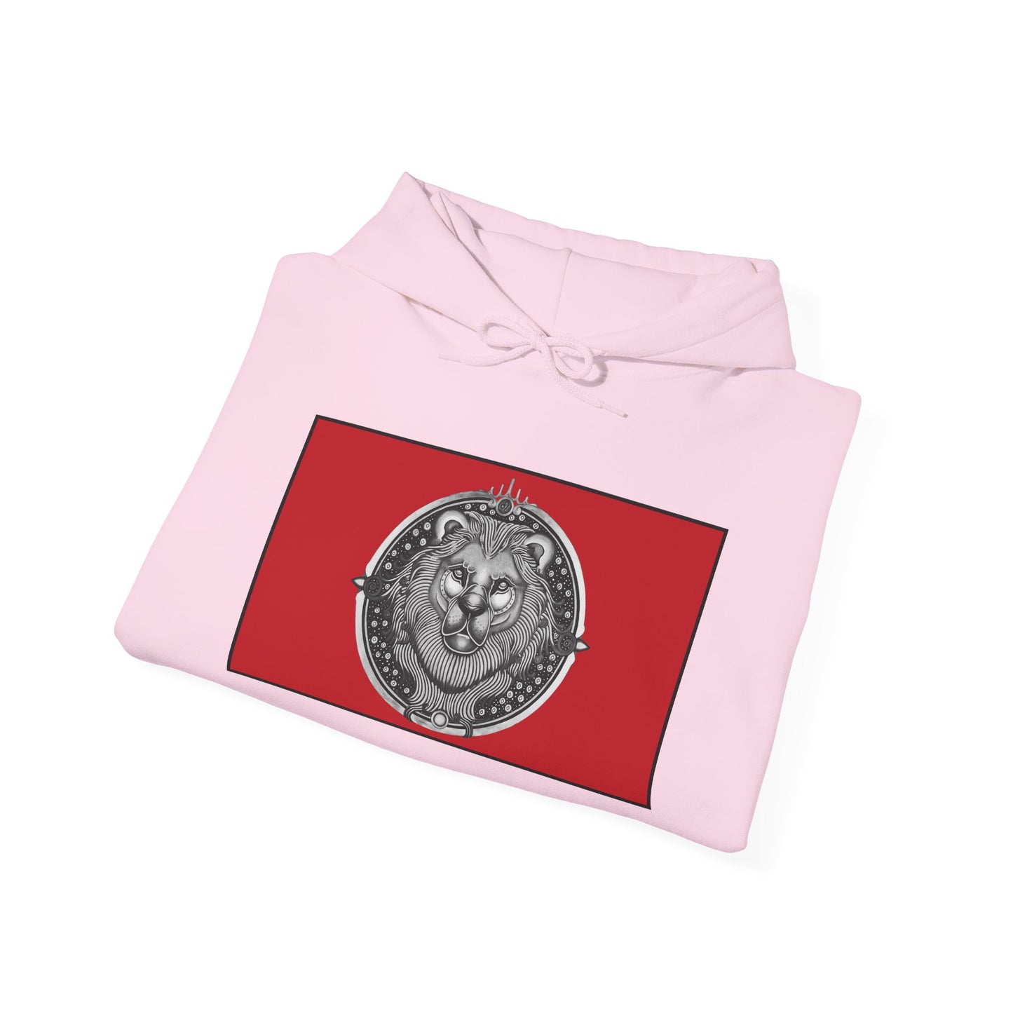 Leo Zodiac Hoodie – Hand-Drawn Celestial Design (Non-AI) Universal