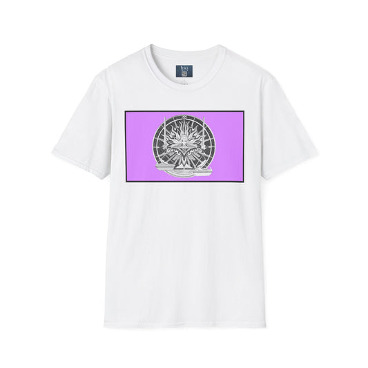 Libra Zodiac Crew Neck T-Shirt – Hand-Drawn Celestial Design (Non-AI)  Universal
